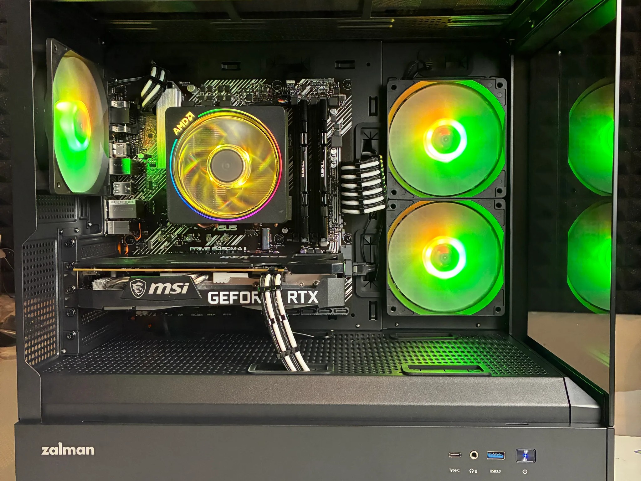 ⚫ Ryzen 5 5500/RTX 3060 Gaming PC ⚫