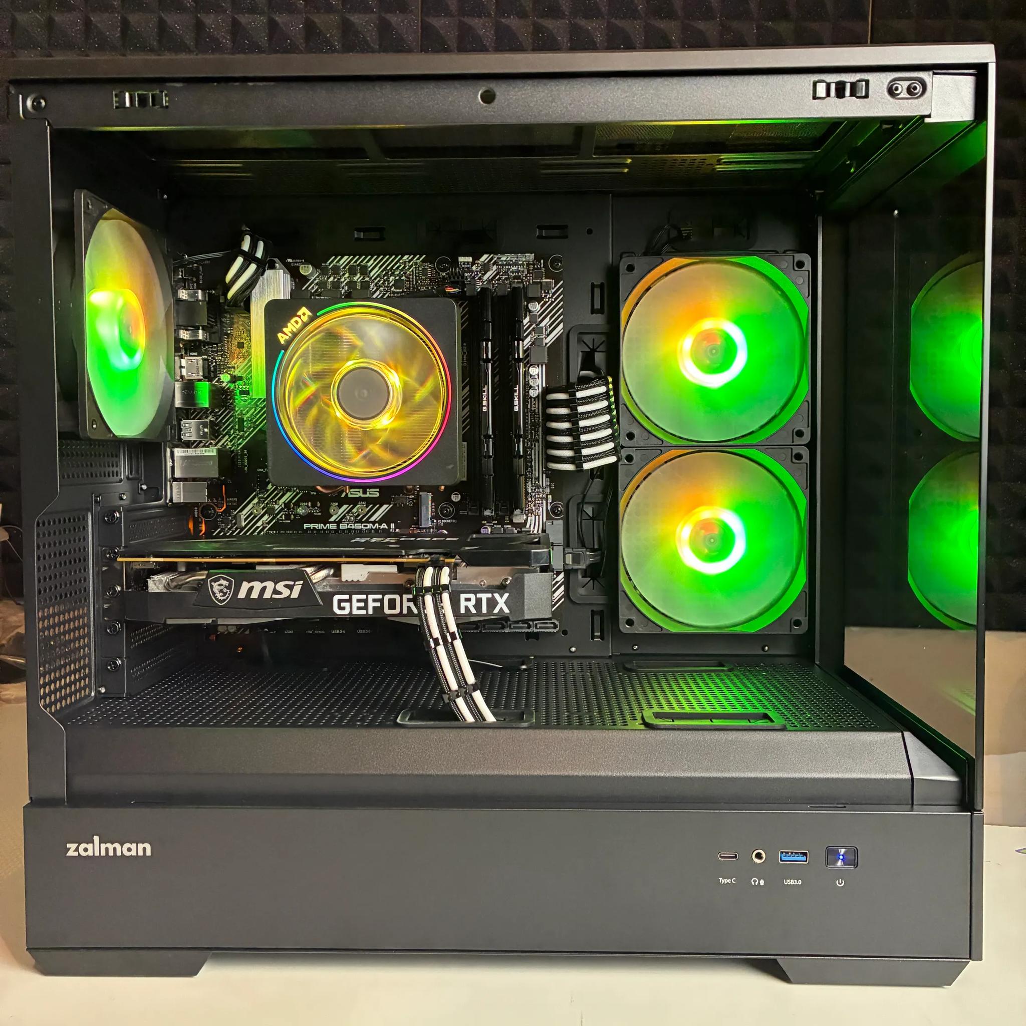 ⚫ Ryzen 5 5500/RTX 3060 Gaming PC ⚫