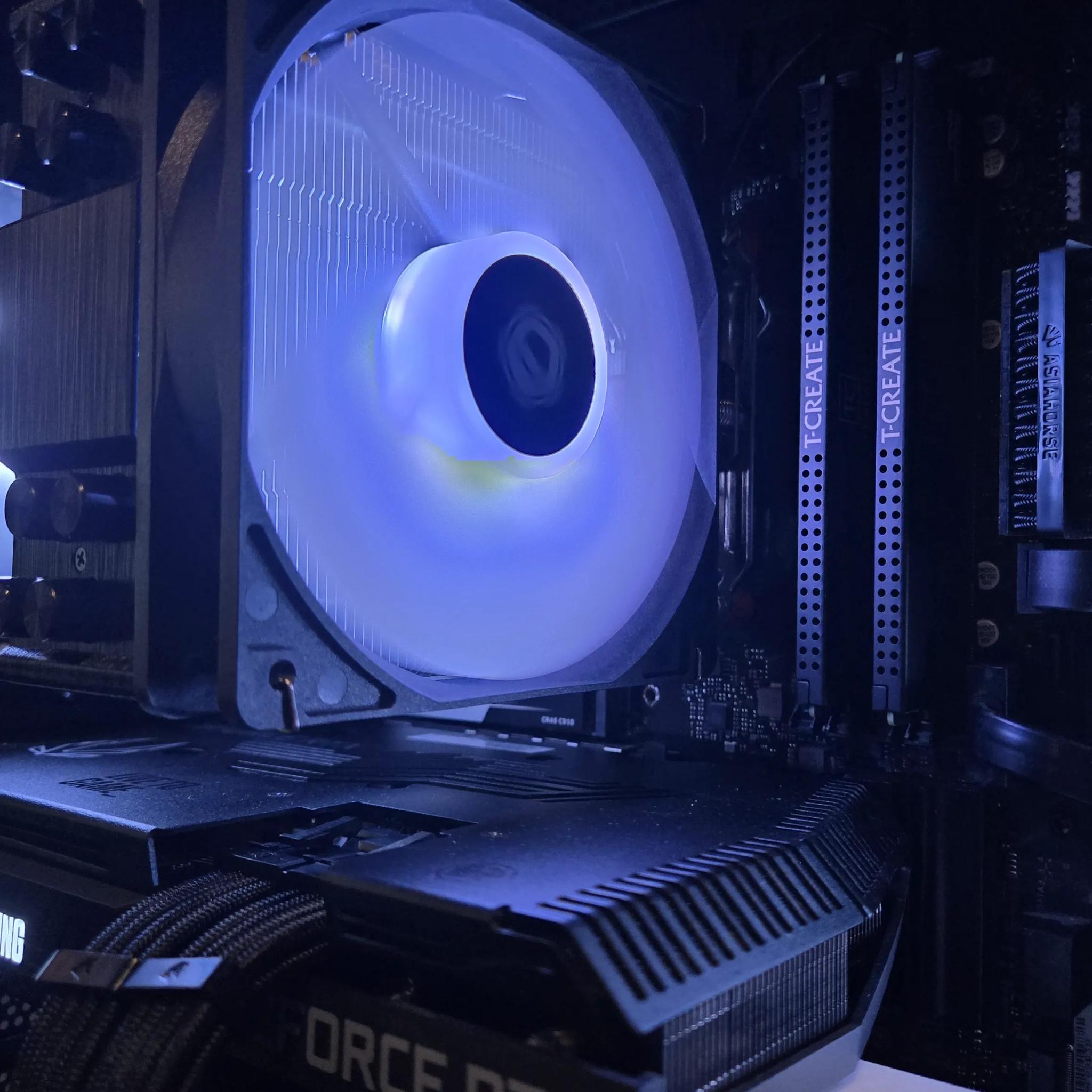 Dark Side: 1080/1440p Gaming PC - R5 7600 | RTX 3070 | 32GB DDR5 | 1TB SSD | Wifi/BT | Win 11 Pro