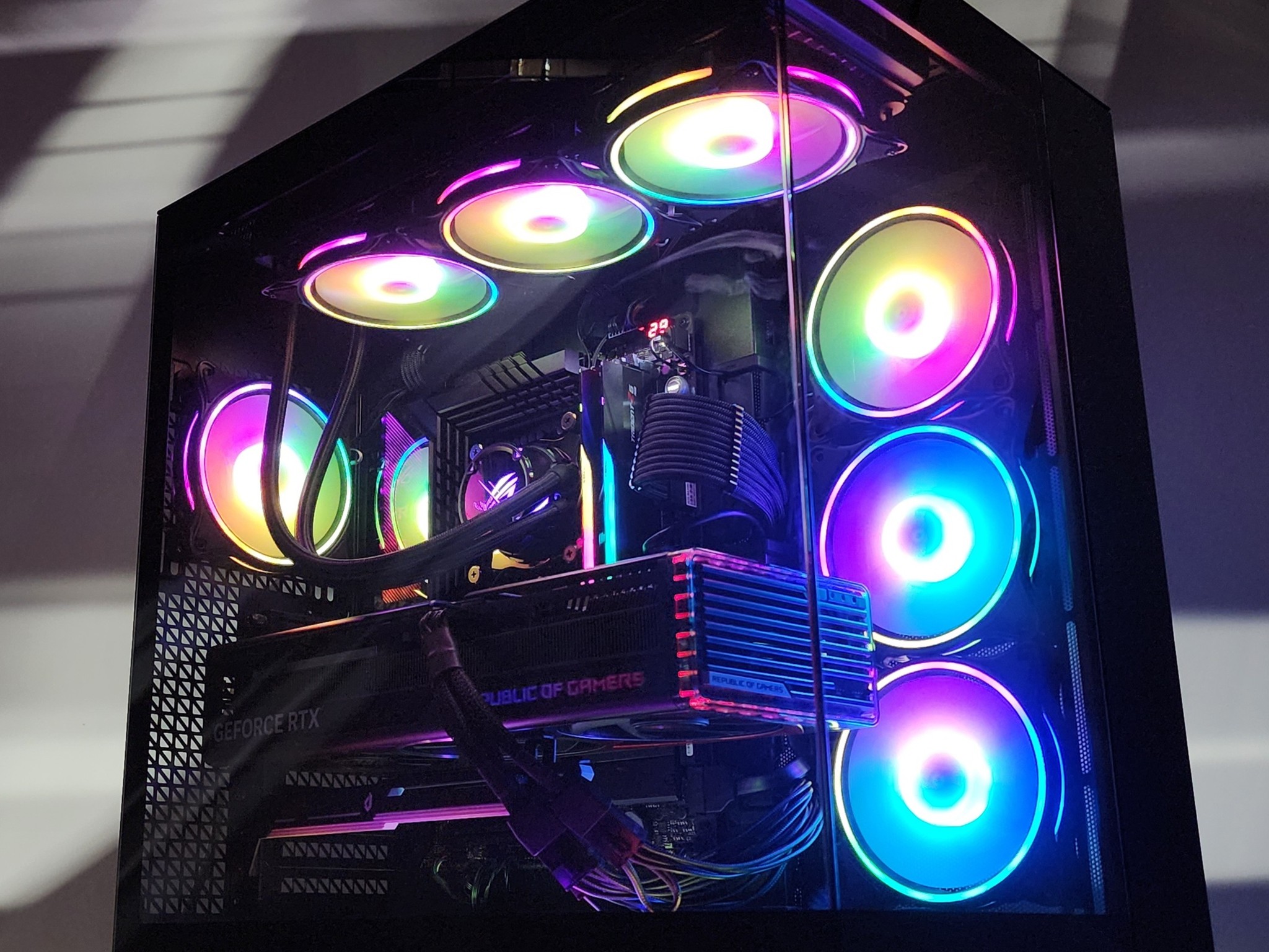 Gaming PC i9-14900K 32GB RAM 1TB SSD ROG STRIX RTX 4080 16GB Win 11 Computer