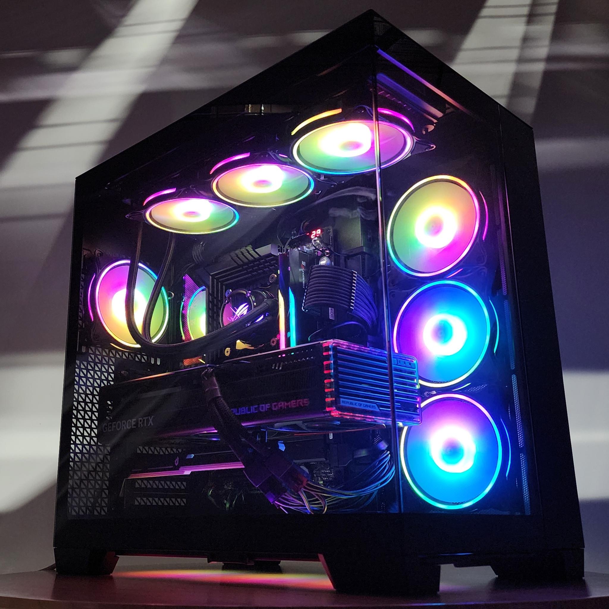 Gaming PC i9-14900K 32GB RAM 1TB SSD ROG STRIX RTX 4080 16GB Win 11 Computer