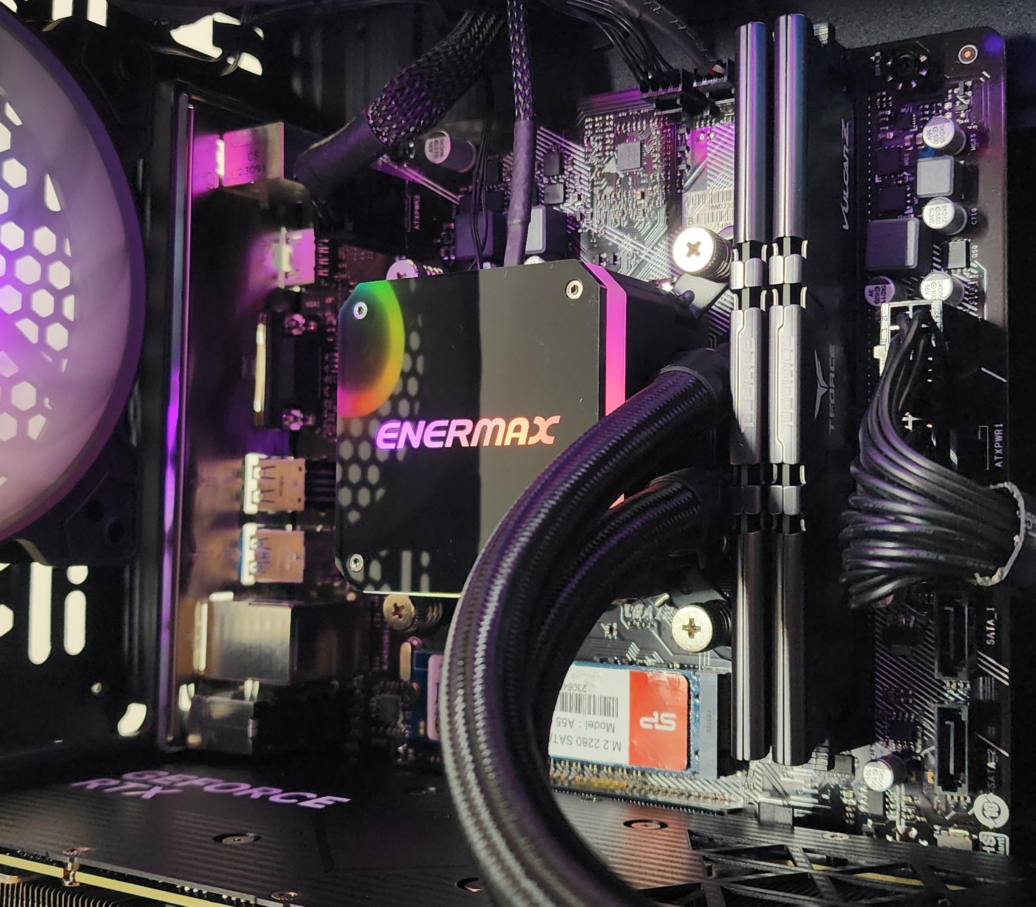 Gaming PC i7-11700KF 32GB RAM 1TB SSD RTX 4060 Ti 8GB Windows 11 Computer