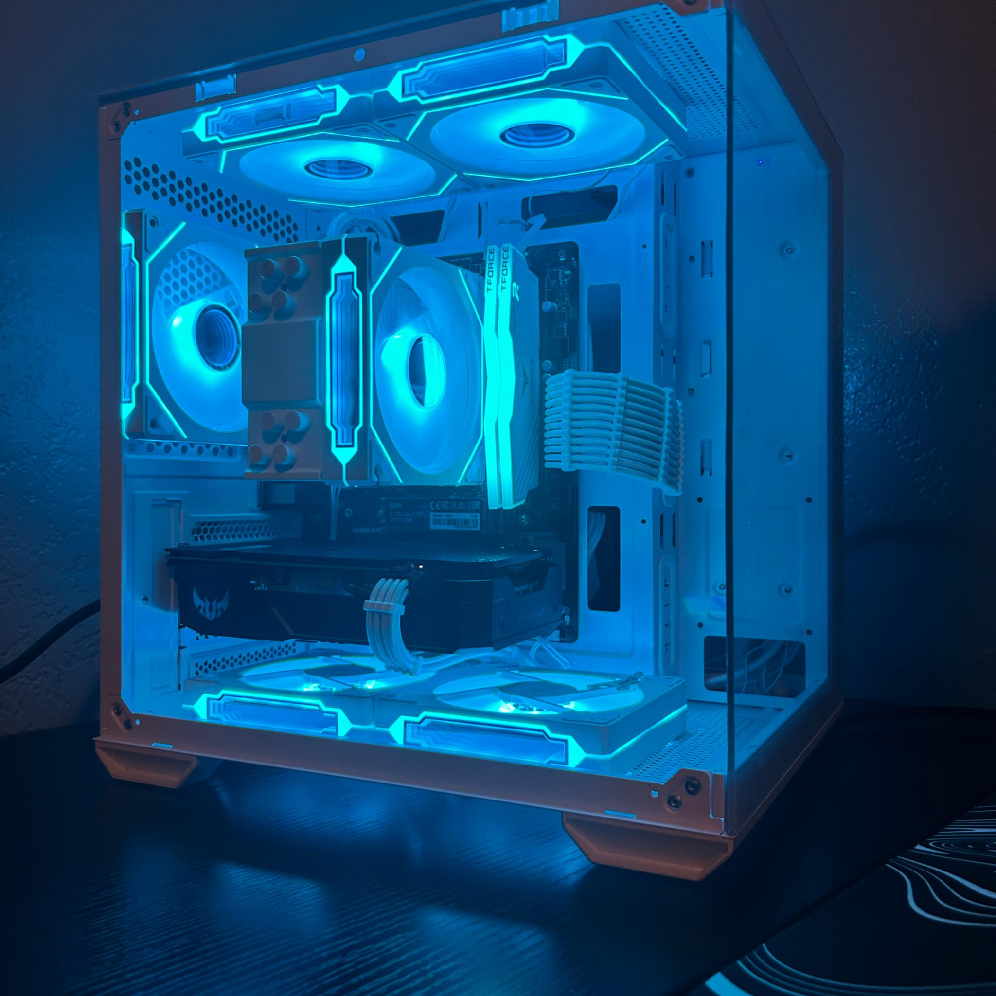 White Budget Gaming PC | RYZEN 5 3600 | 1660 SUPER | 16GB RAM | 1TB SSD | Win 11