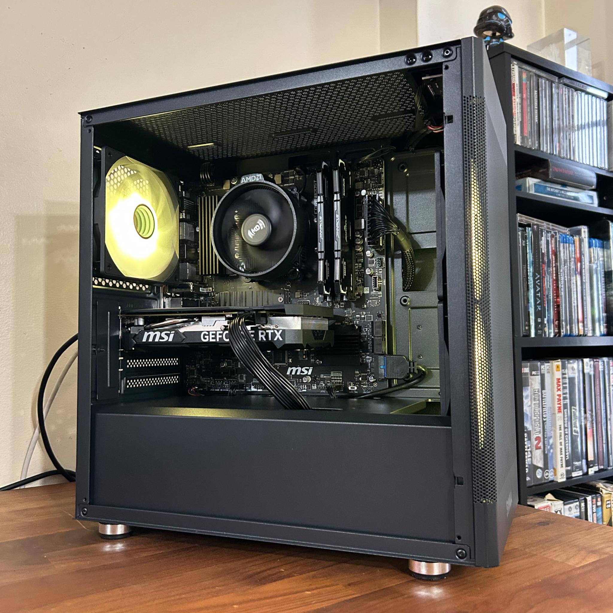 *SALE* RTX 4060 | Ryzen 5 5500 | 16GB DDR4 | 1TB SSD | WI-FI | The Sentry RTX