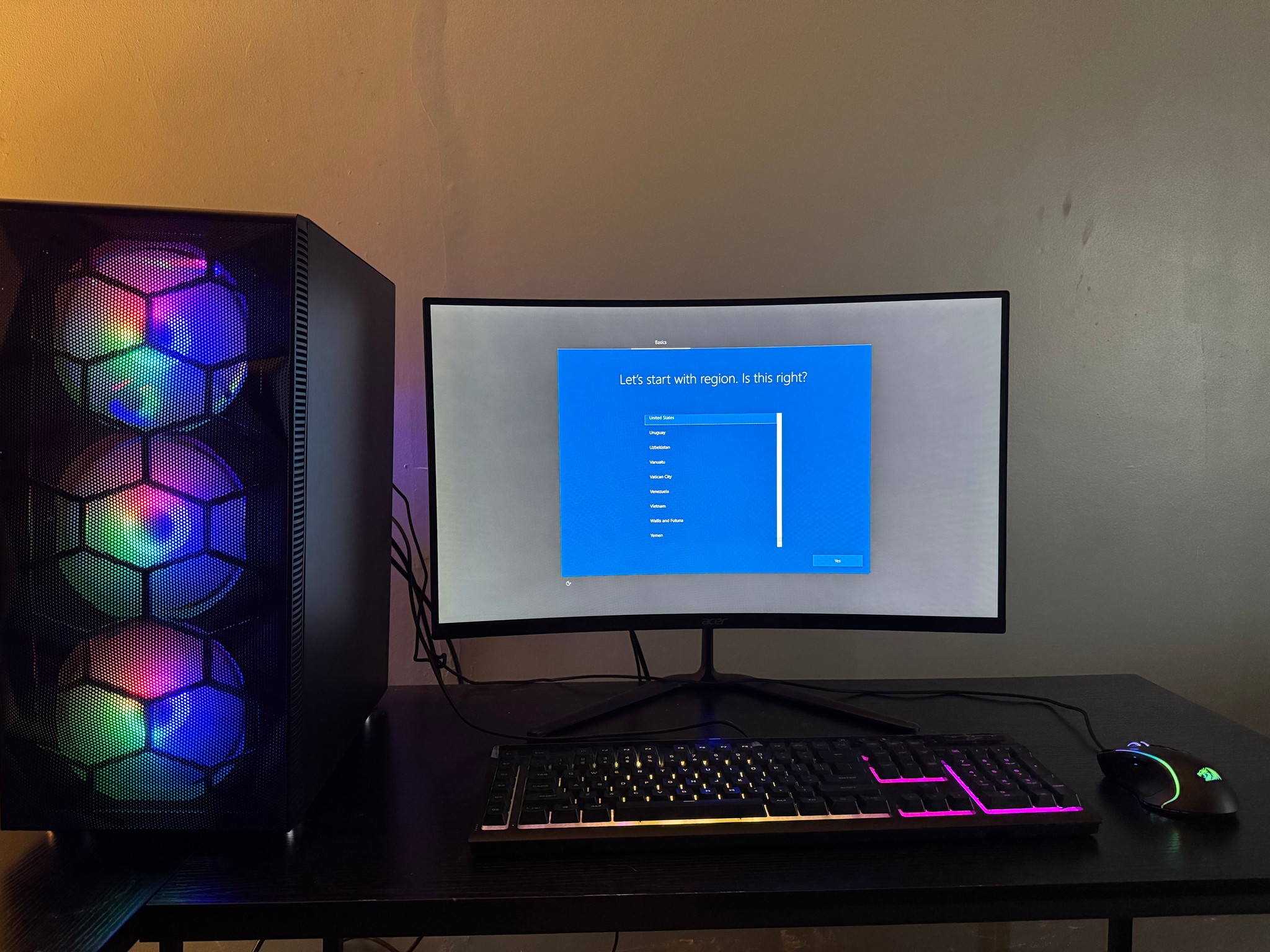 Custom Gaming PC Build