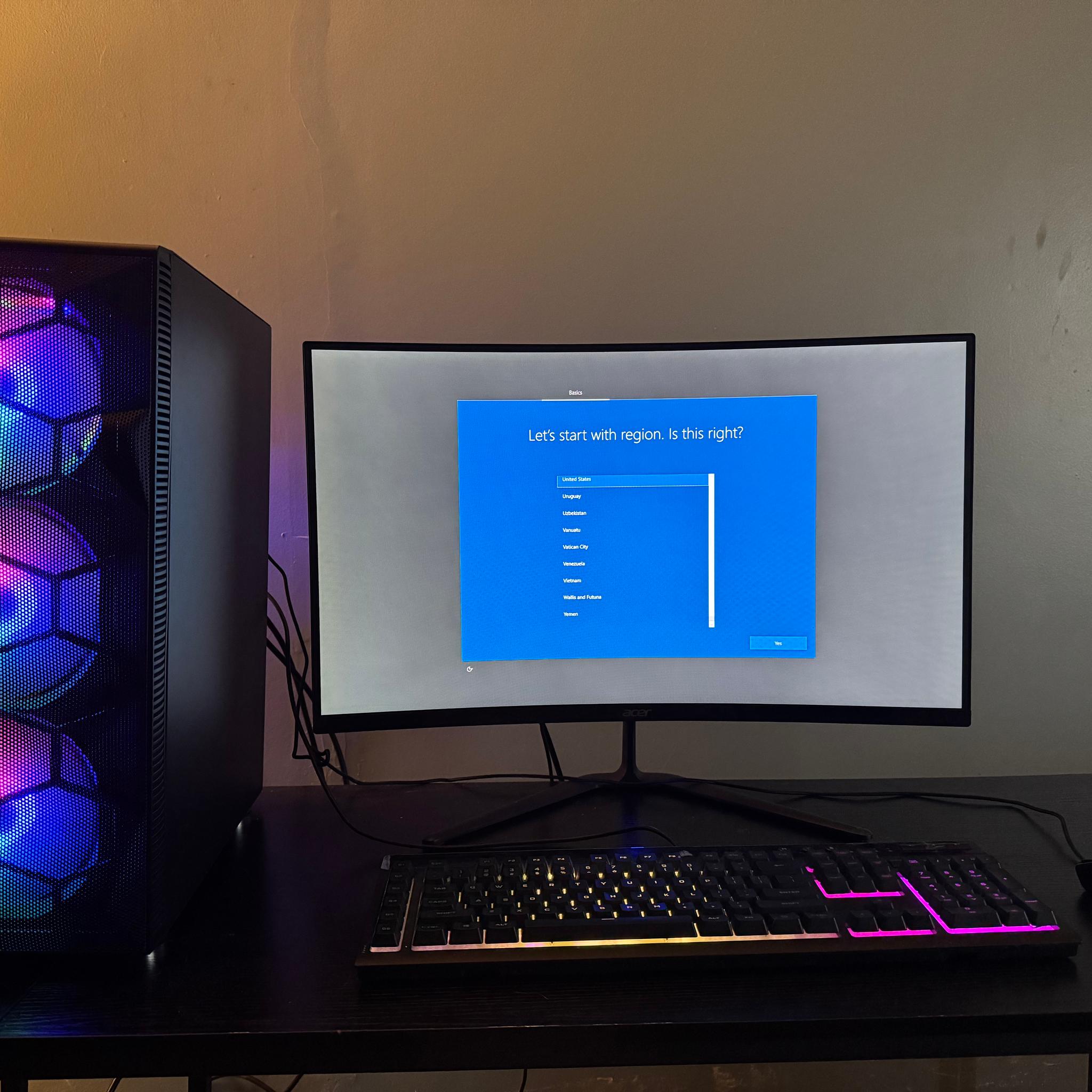 Custom Gaming PC Build