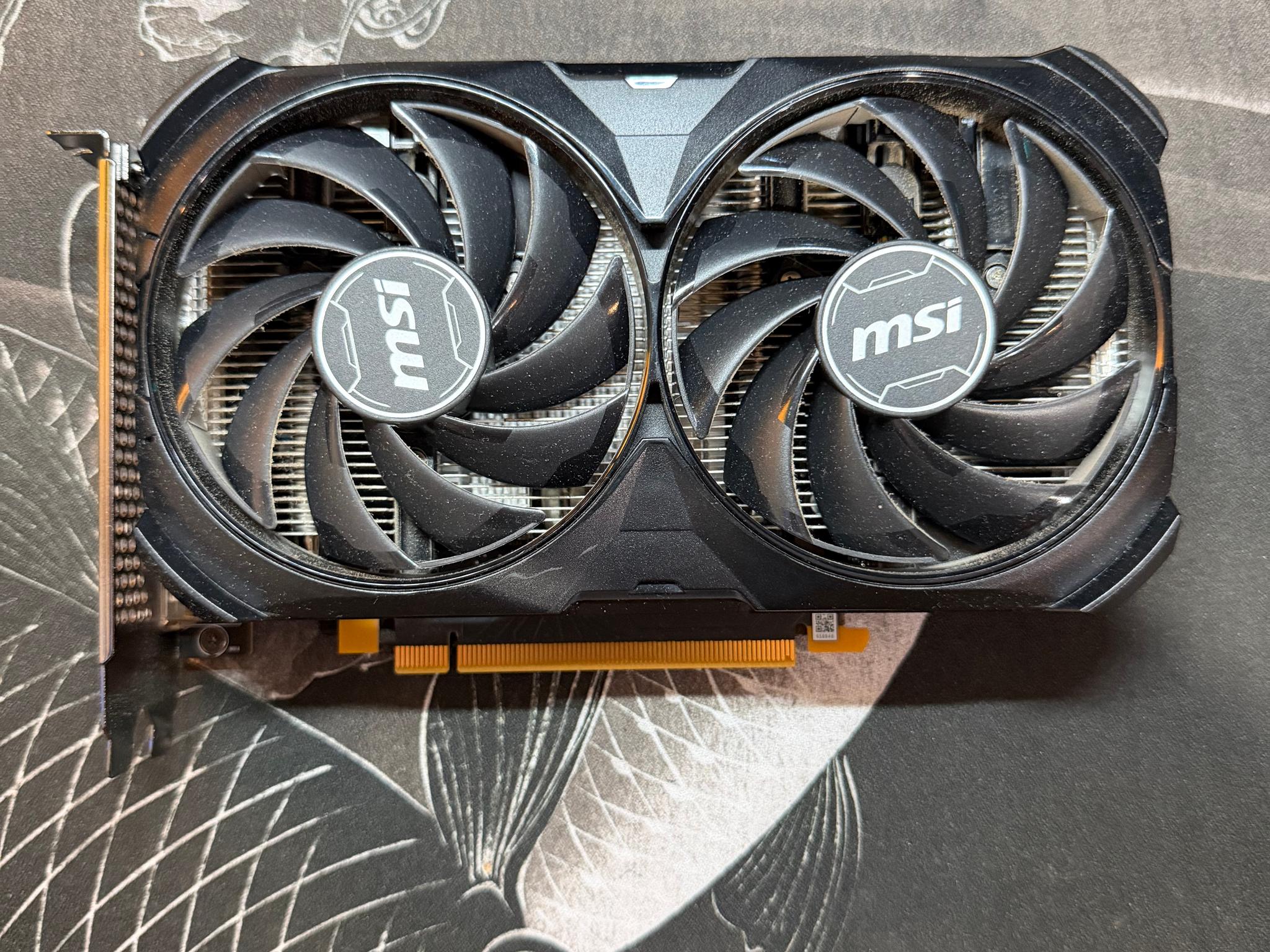 MSI GeForce RTX 4060 VENTUS 2X BLACK 8G OC