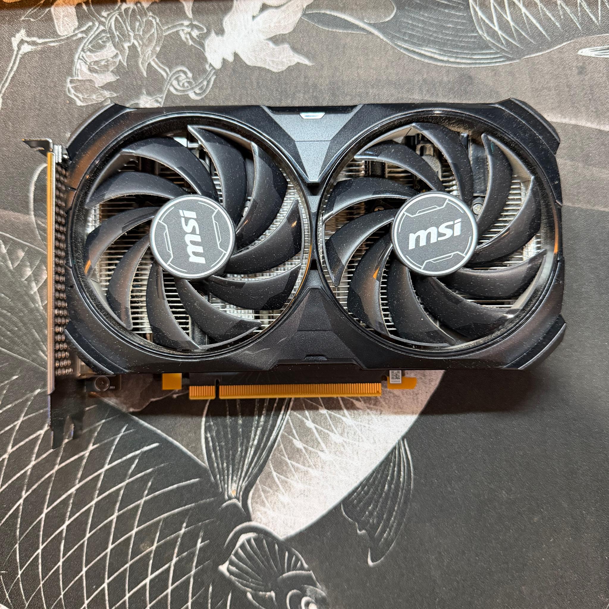 MSI GeForce RTX 4060 VENTUS 2X BLACK 8G OC