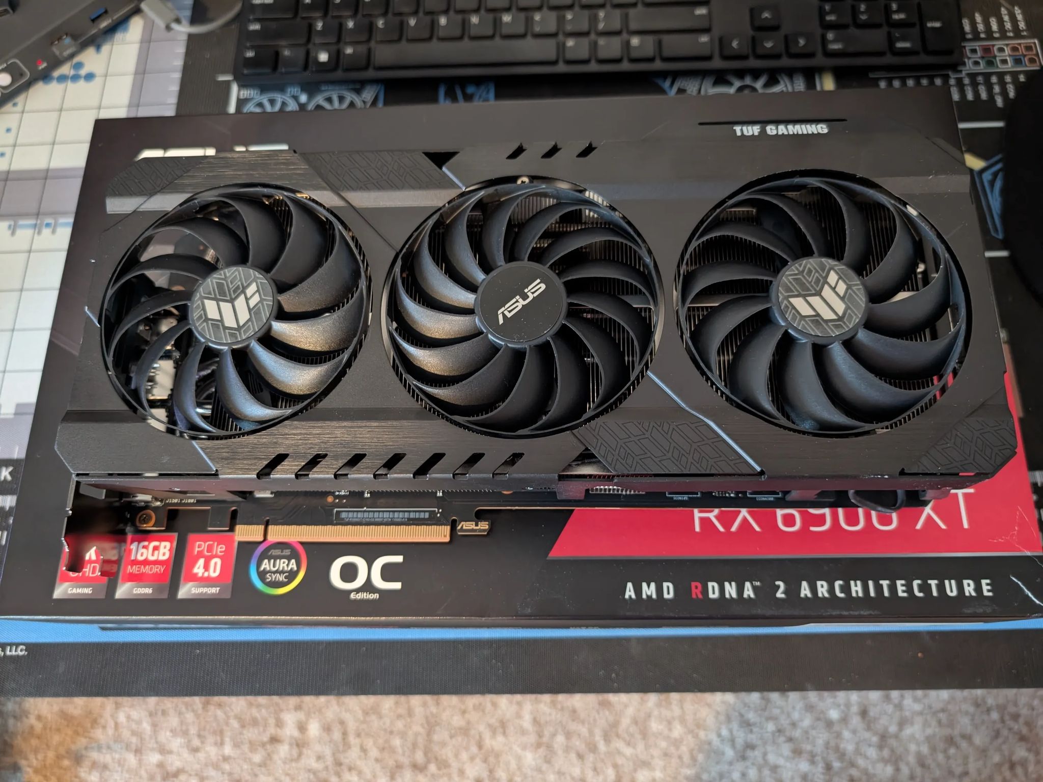 ASUS TUF Gaming AMD Radeon RX 6900 XT 16G OC Edition (TUF-RX600XT-O16G-GAMING)