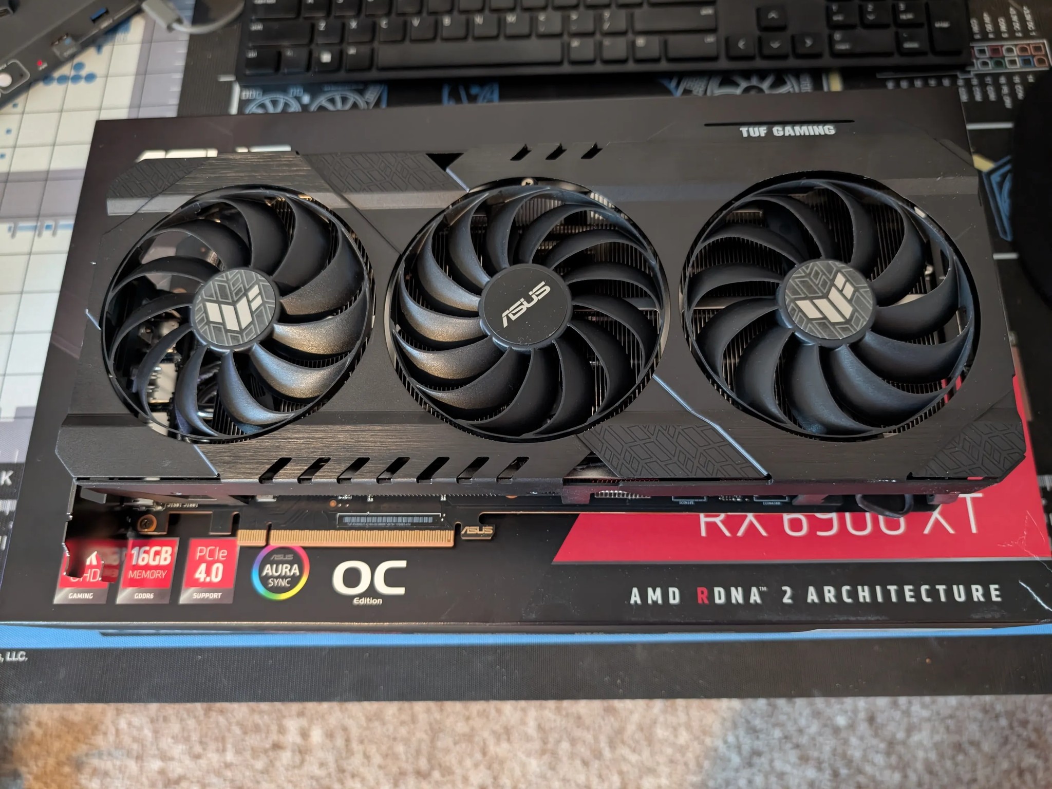 ASUS TUF Gaming AMD Radeon RX 6900 XT 16G OC Edition (TUF-RX600XT-O16G-GAMING)