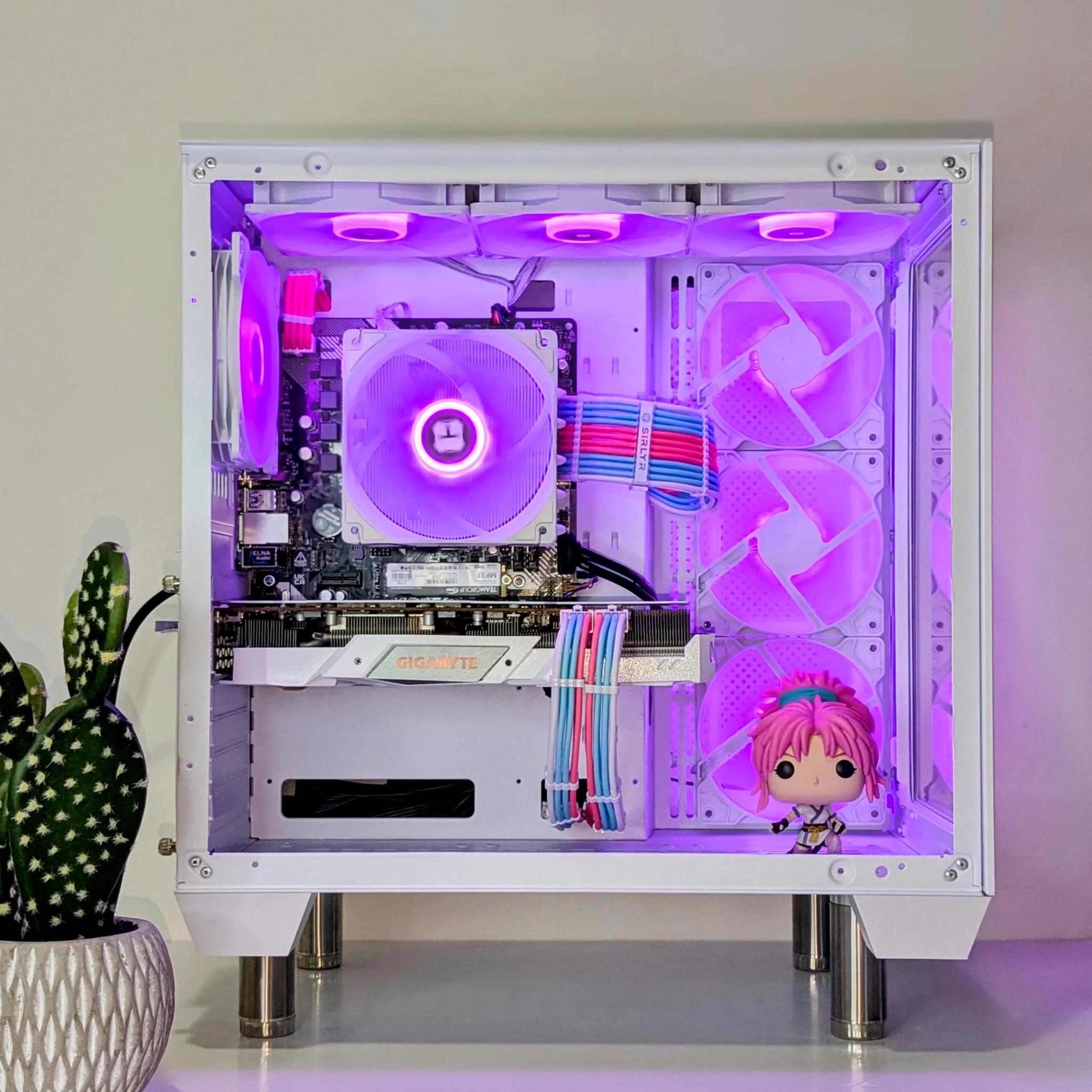 🤍💙💘Machi Komacine💀🤍RX 5700 🤍Ryzen 5 5500🤍32GB RAM🤍1TB NVMe SSD🤍 Windows 11 Pro