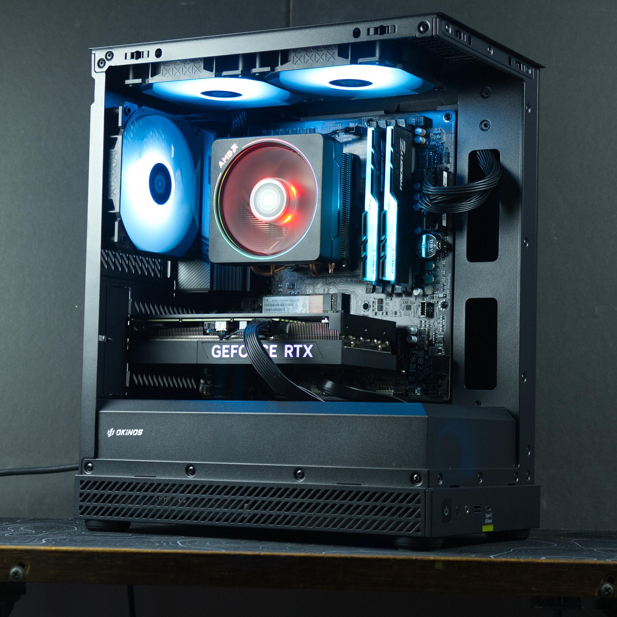 ⚡Ryzen 5 5600x / RTX 4060 Ti 8GB / 16GB RAM / 1TB SSD / Gaming PC