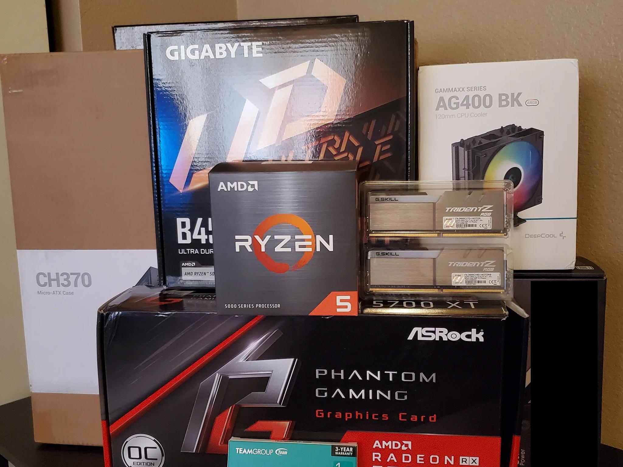 Ryzen 5 5500, AsRock Rx 5700 XT, Gaming PC