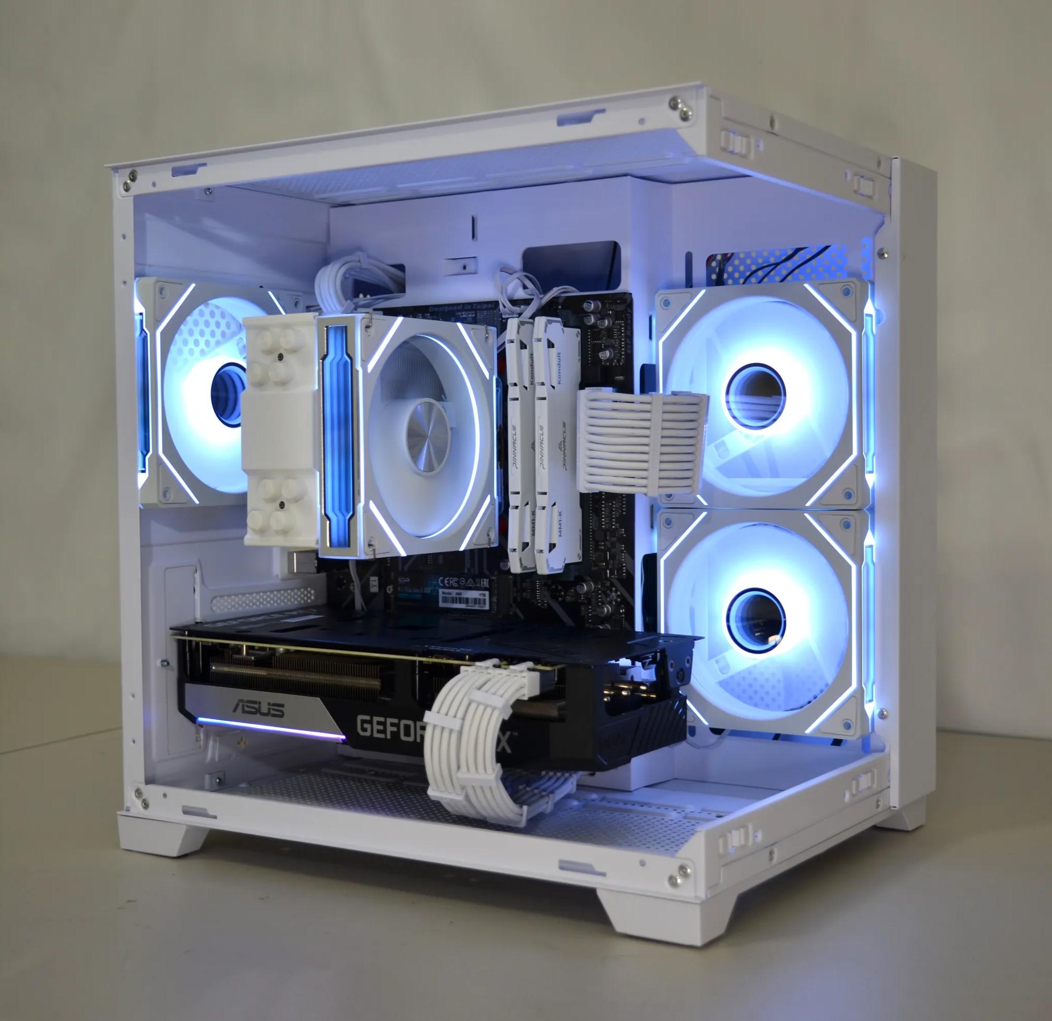 ⚪White Out V2⚪ - RTX 3070 | Ryzen 5 5600g | 32gb RAM | 1tb NVMe | Windows 11 FULLY activated