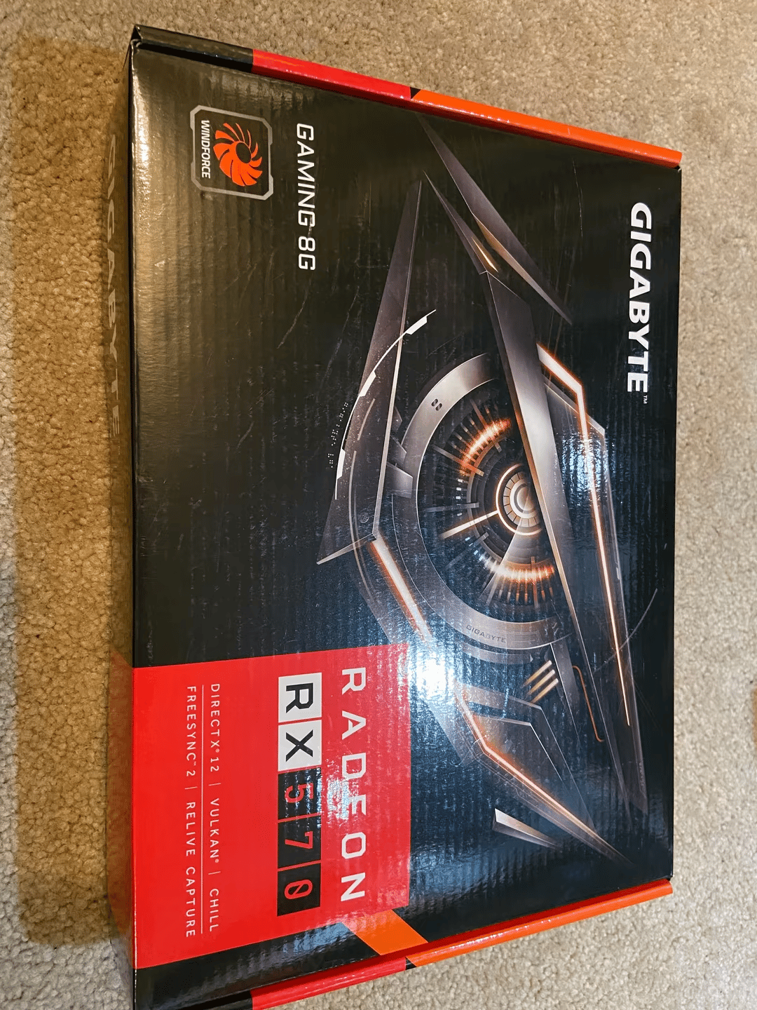 Gigabyte Radeon RX 570 8 GB - Clean and No Mining