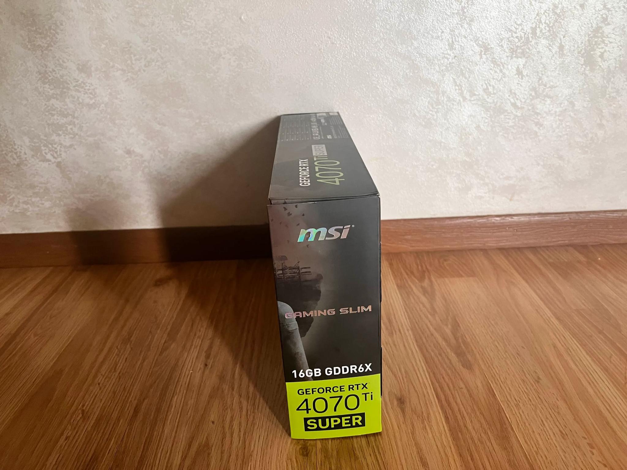 MSI 4070ti Super SLIM STALKER 2 Special/Limited Edition (READ DESCRIPTION!)