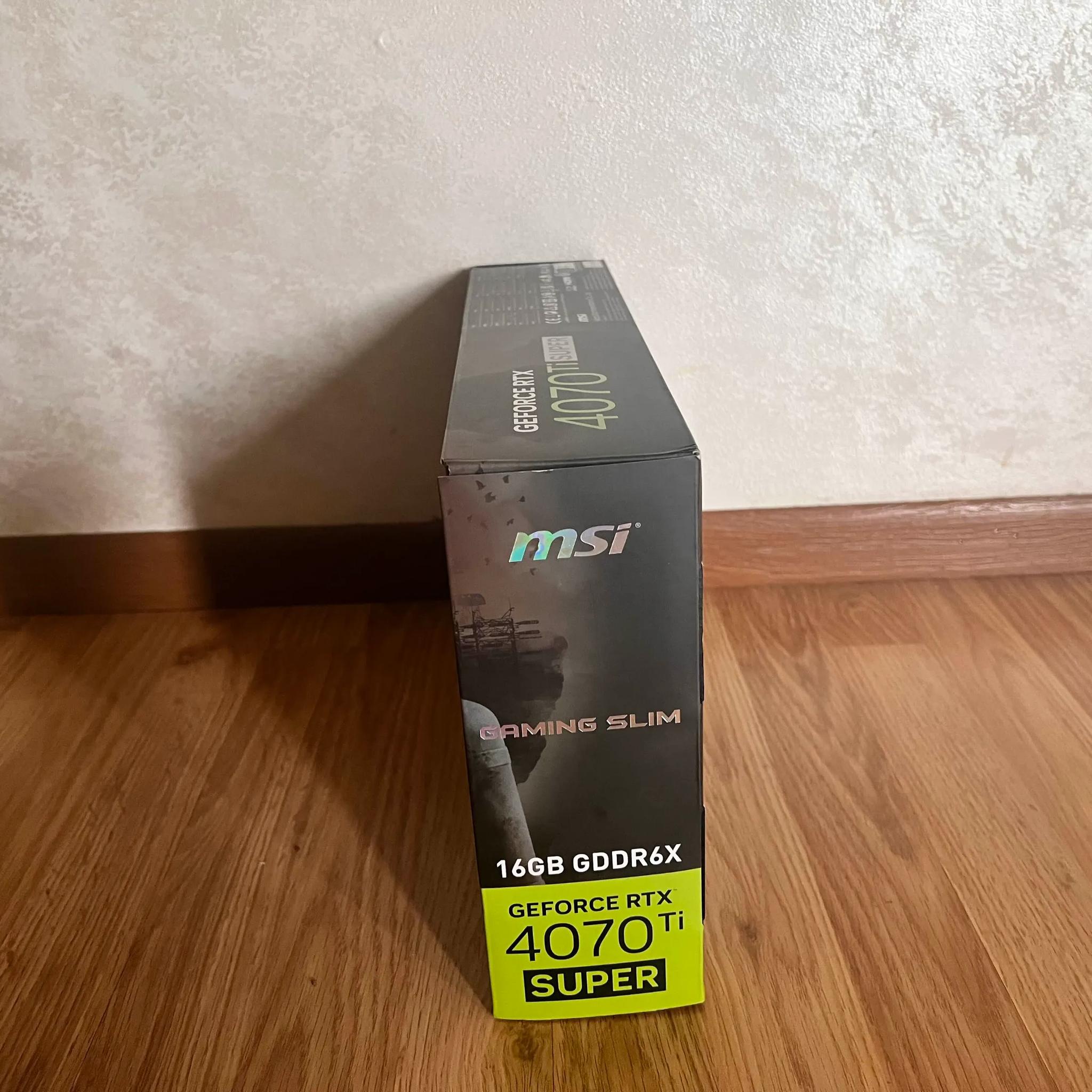 MSI 4070ti Super SLIM STALKER 2 Special/Limited Edition (READ DESCRIPTION!)