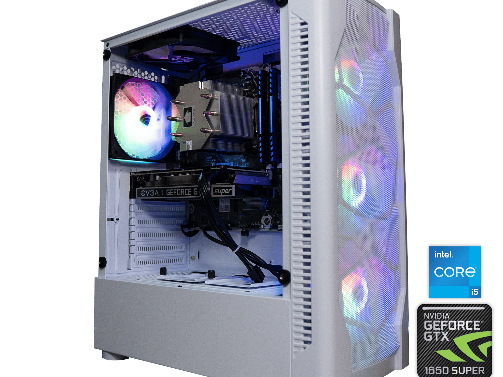🍬🌠 BUDGET - BO6 Ready GAMING PC | EVGA GTX 1650 Super | INTEL i5 7400 | 16GB DDR4 RAM | 1.25TB |