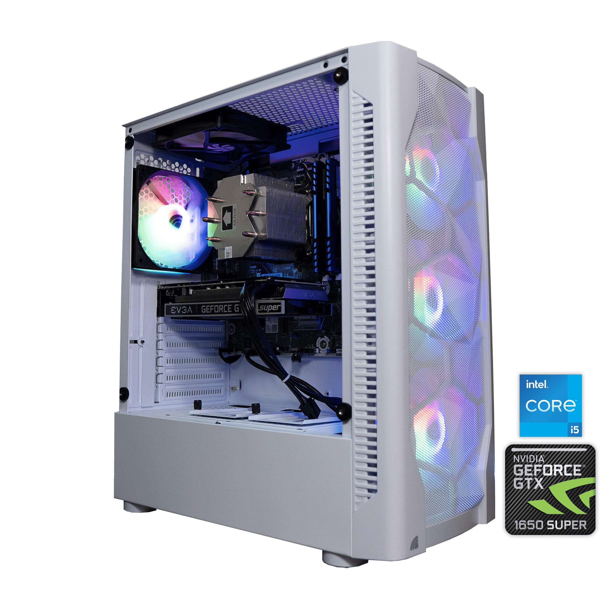 🍬🌠 BUDGET - BO6 Ready GAMING PC | EVGA GTX 1650 Super | INTEL i5 7400 | 16GB DDR4 RAM | 1.25TB |