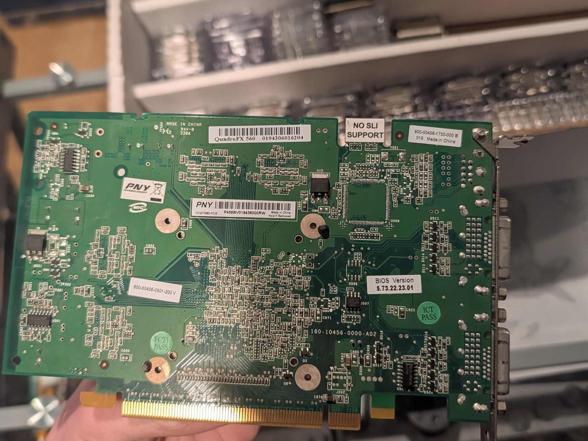 Nvidia quadro FX 560