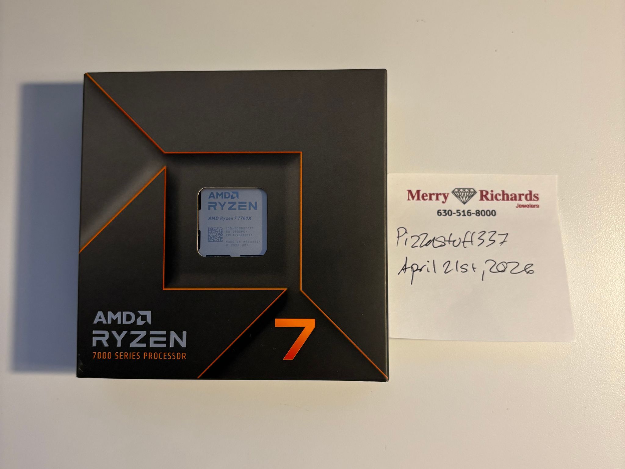 AMD Ryzen 7 7700X