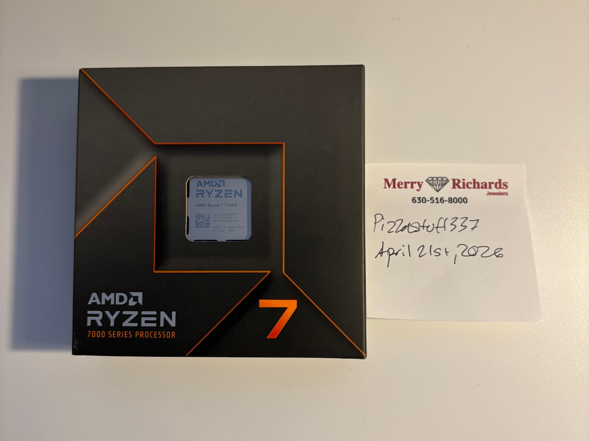 AMD Ryzen 7 7700X