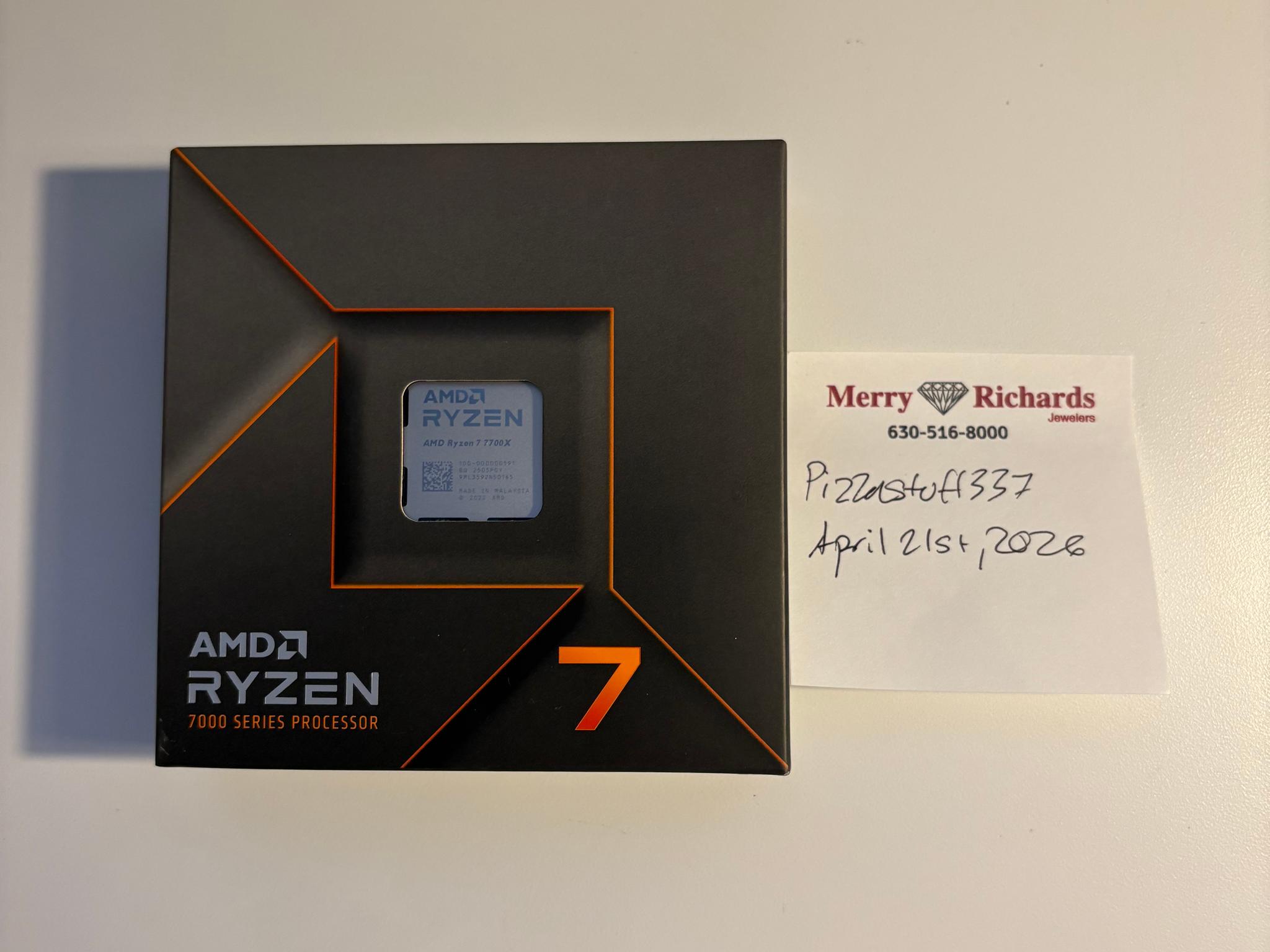 AMD Ryzen 7 7700X