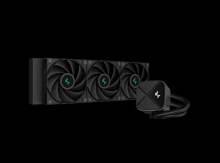DeepCool LS720S ZERO DARK 360mm AIO Liquid Cooler