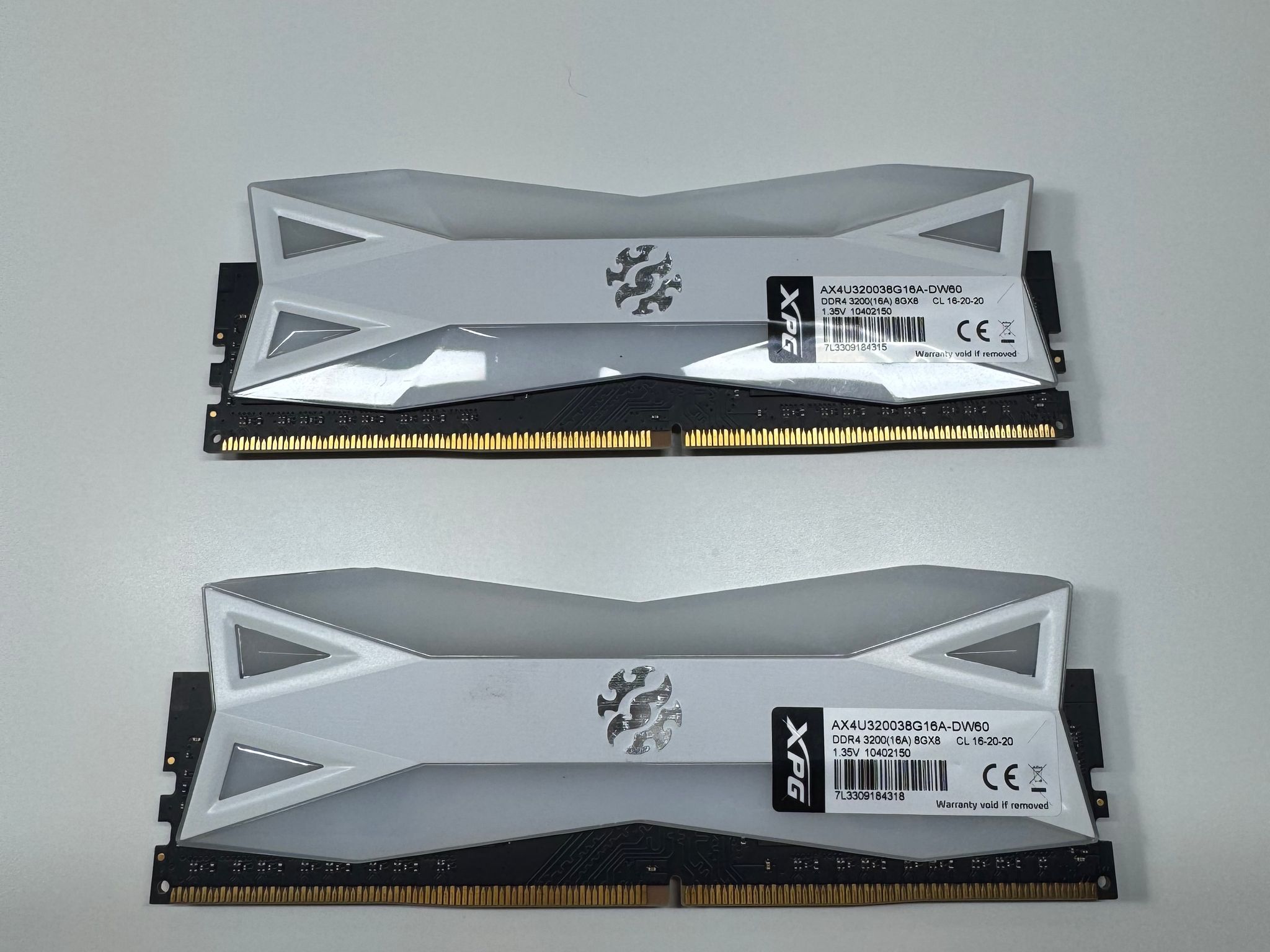 XPG DDR4 D60G RGB 16GB (2x8GB) RAM