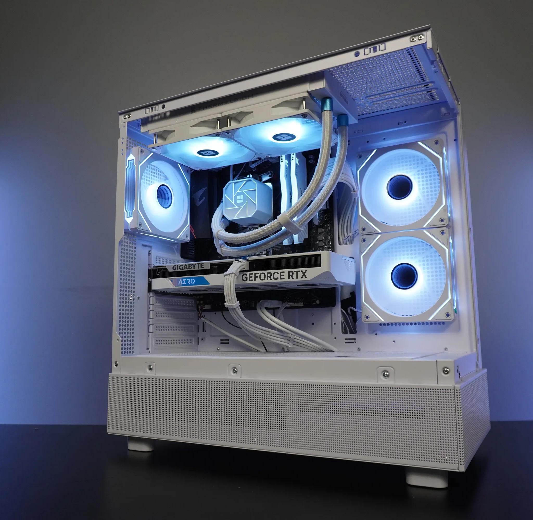 🤍CLEAN🤍 1080p MACHINE | 💚 RTX 4060 | 🧡 Ryzen 5 5600 | 1TB NVME SSD | 16GB DDR4 RAM | WIN 11