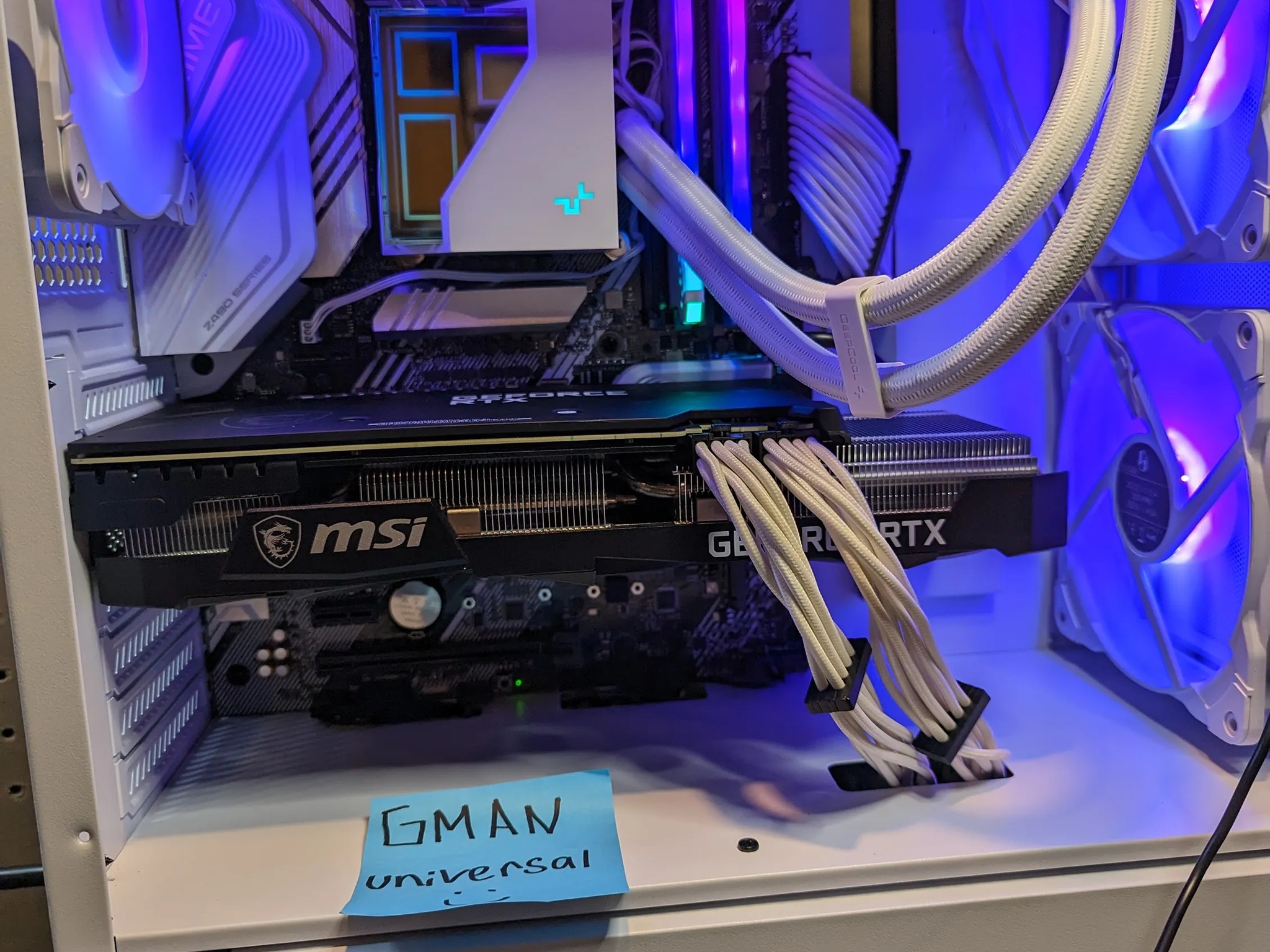 ❄️FROSTY  Intel i7-11700 | Nvidia RTX MSI Ventus 3070  | 16gb Ram 3200Mhz| 1TB WD M.2 NVME SSD