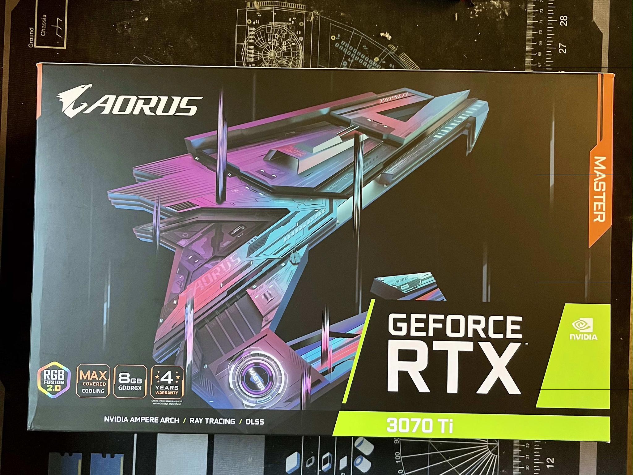 AORUS GeForce RTX™ 3070 Ti MASTER 8G