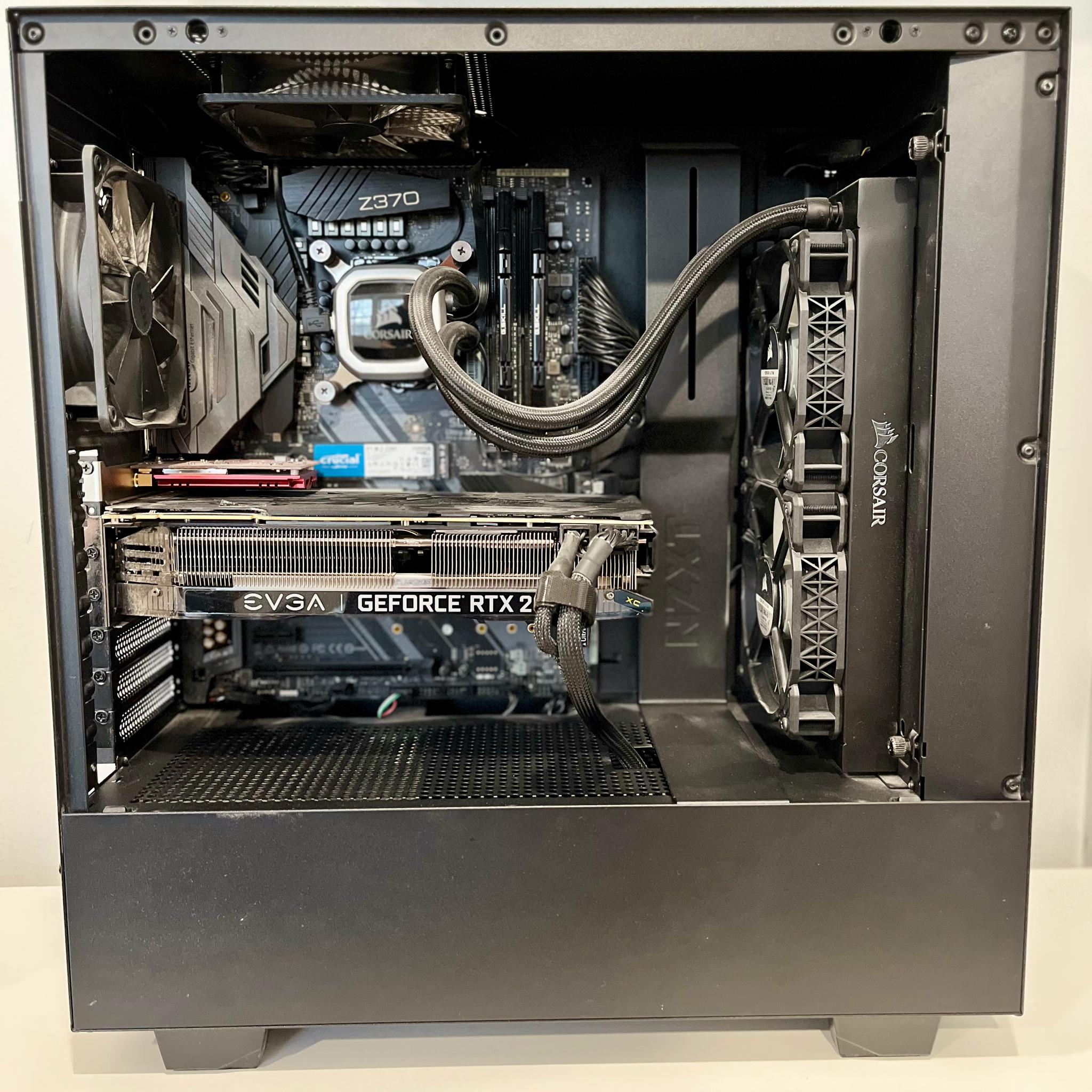 Selling! Gaming PC with RTX 2028 & i7-8700K! | 1TB PCIe + HHD & SSD | Ethernet