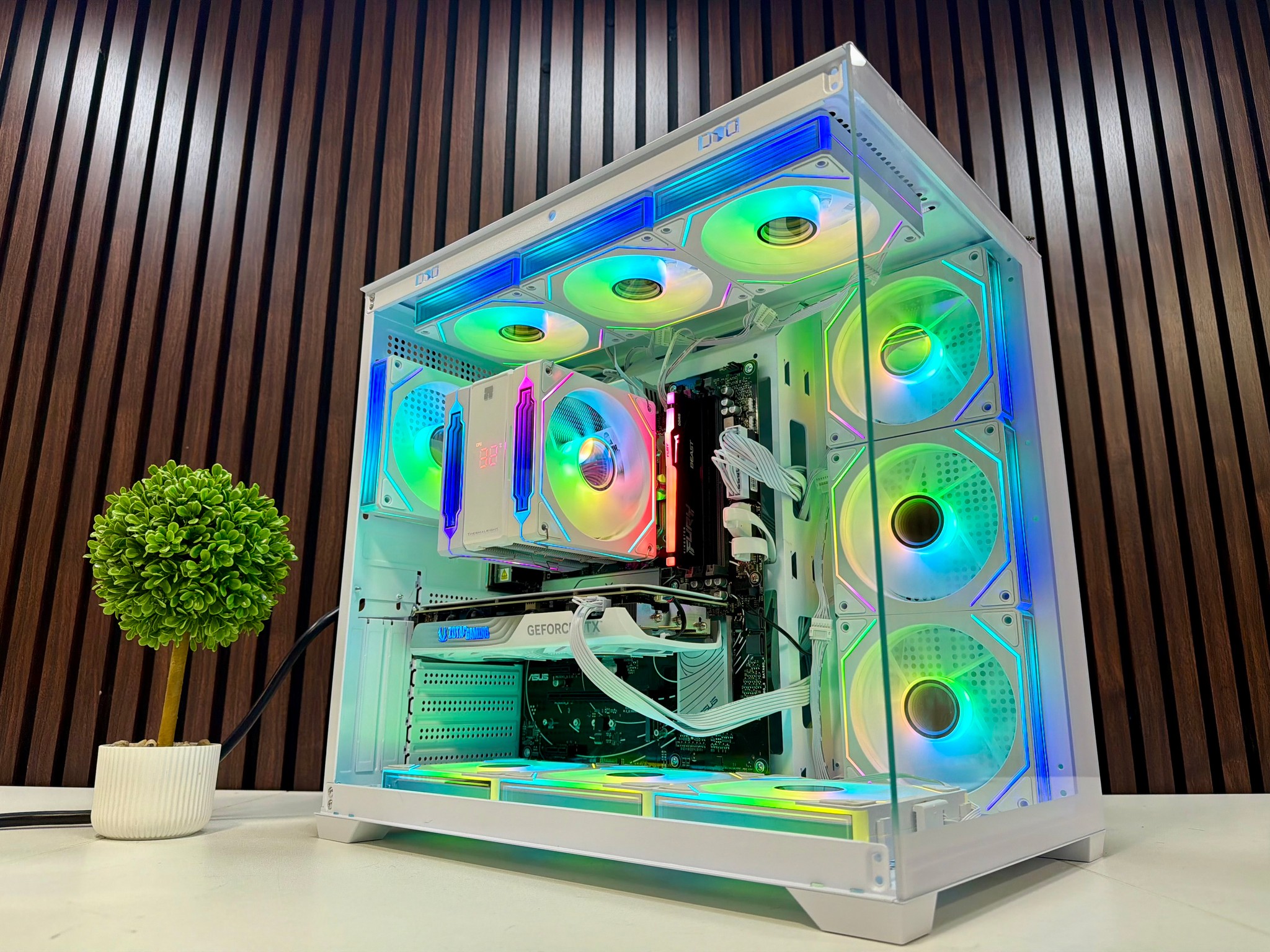 RTX 4070 Super | Ryzen 9600X | 16GB DDR5 | 1TB M.2 | 850 Watt Gold PSU | LCD AIO