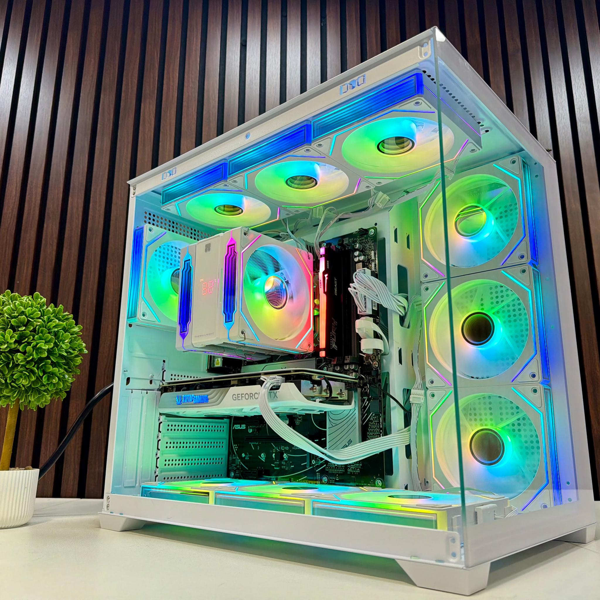 RTX 4070 Super | Ryzen 9600X | 16GB DDR5 | 1TB M.2 | 850 Watt Gold PSU | LCD AIO