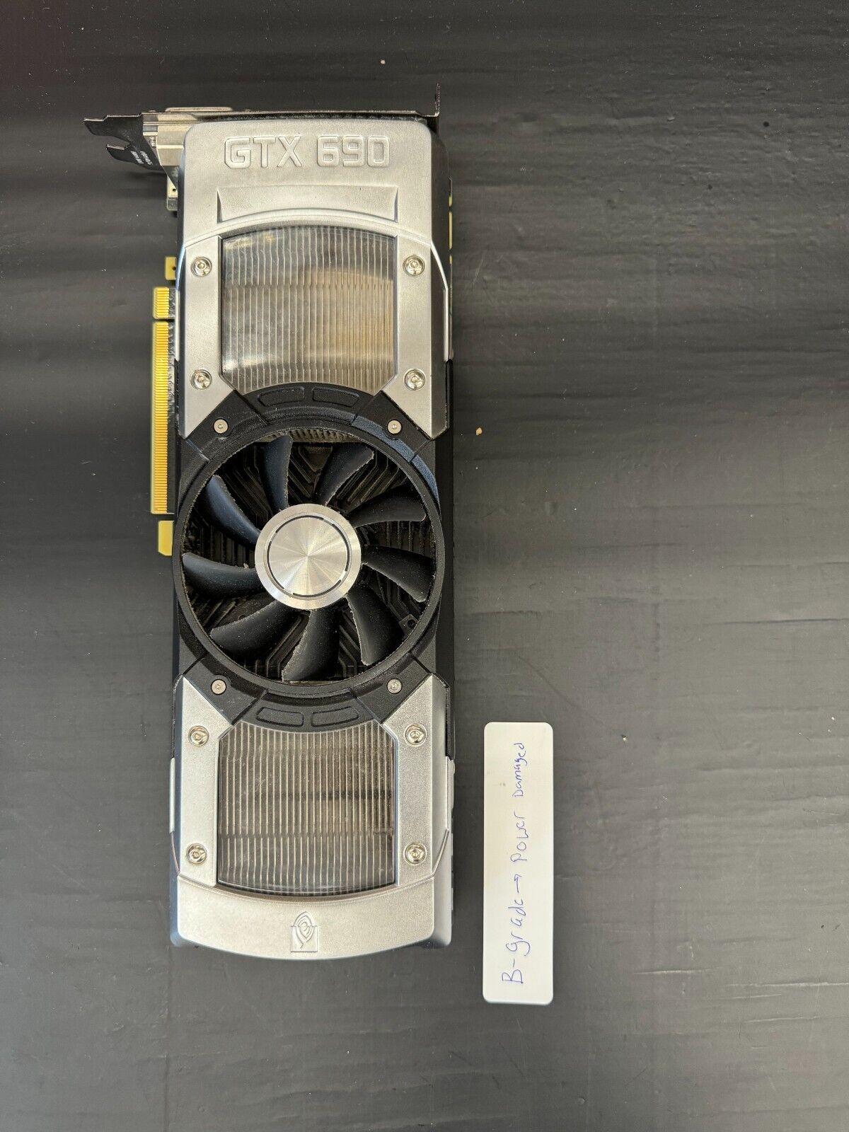 *B GRADE* Nvidia GeForce GTX 690 4GB GDDR5 PCI Express 3.0 x16 Graphics Card