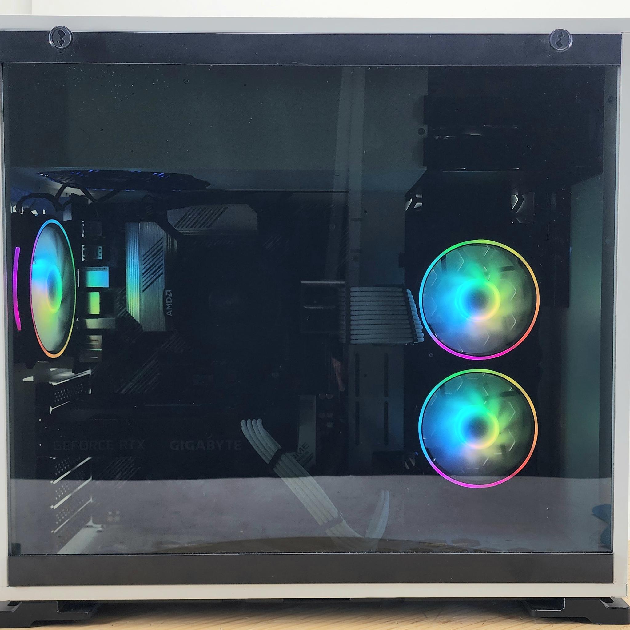 Gaming PC Ryzen 5 5500 16GB RAM 500GB SSD RTX 3060 Ti 8GB Windows 11 Computer