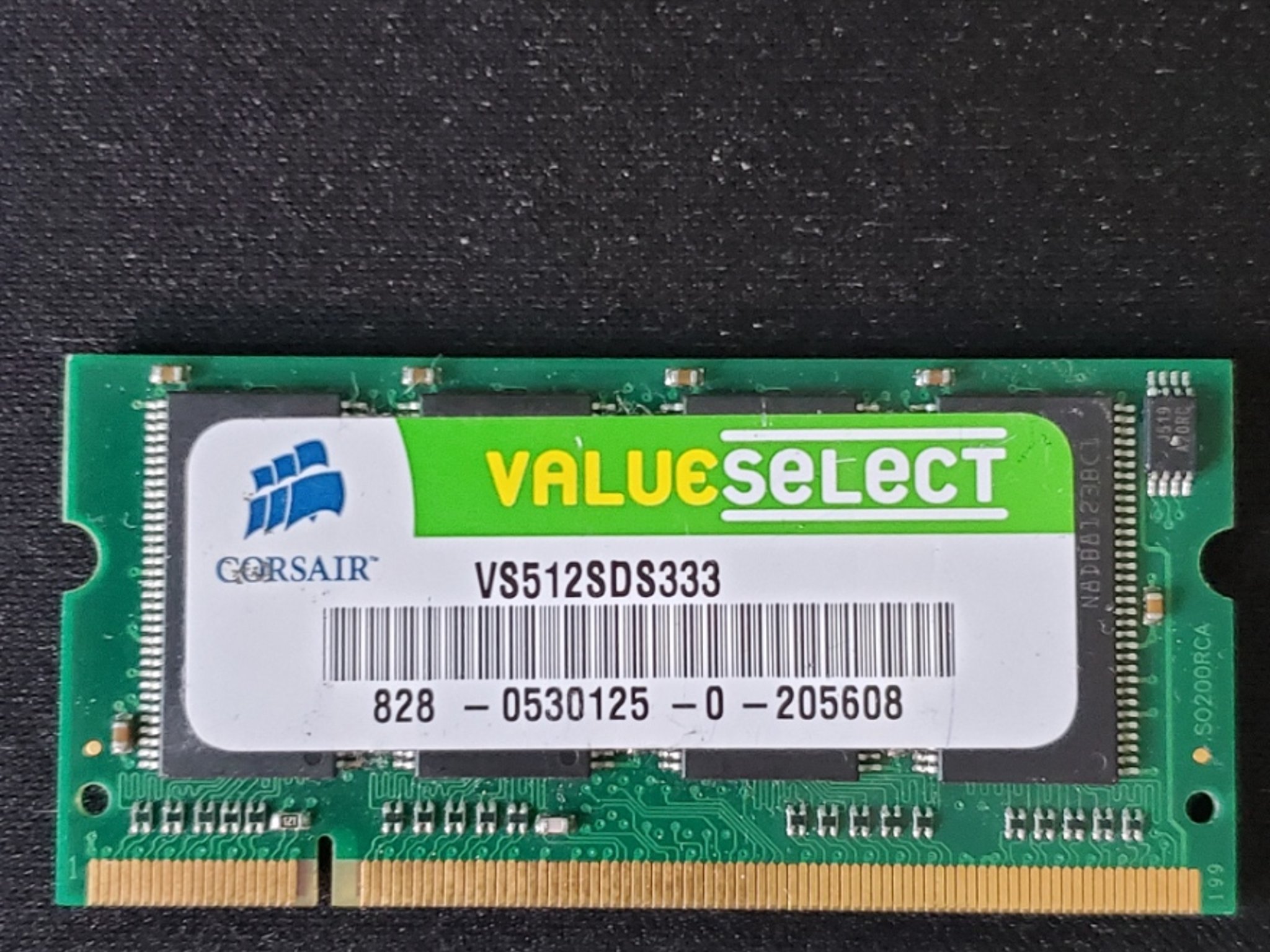 Corsair VS512SDS333 Value Select 512MB DDR SDRAM Memory Module