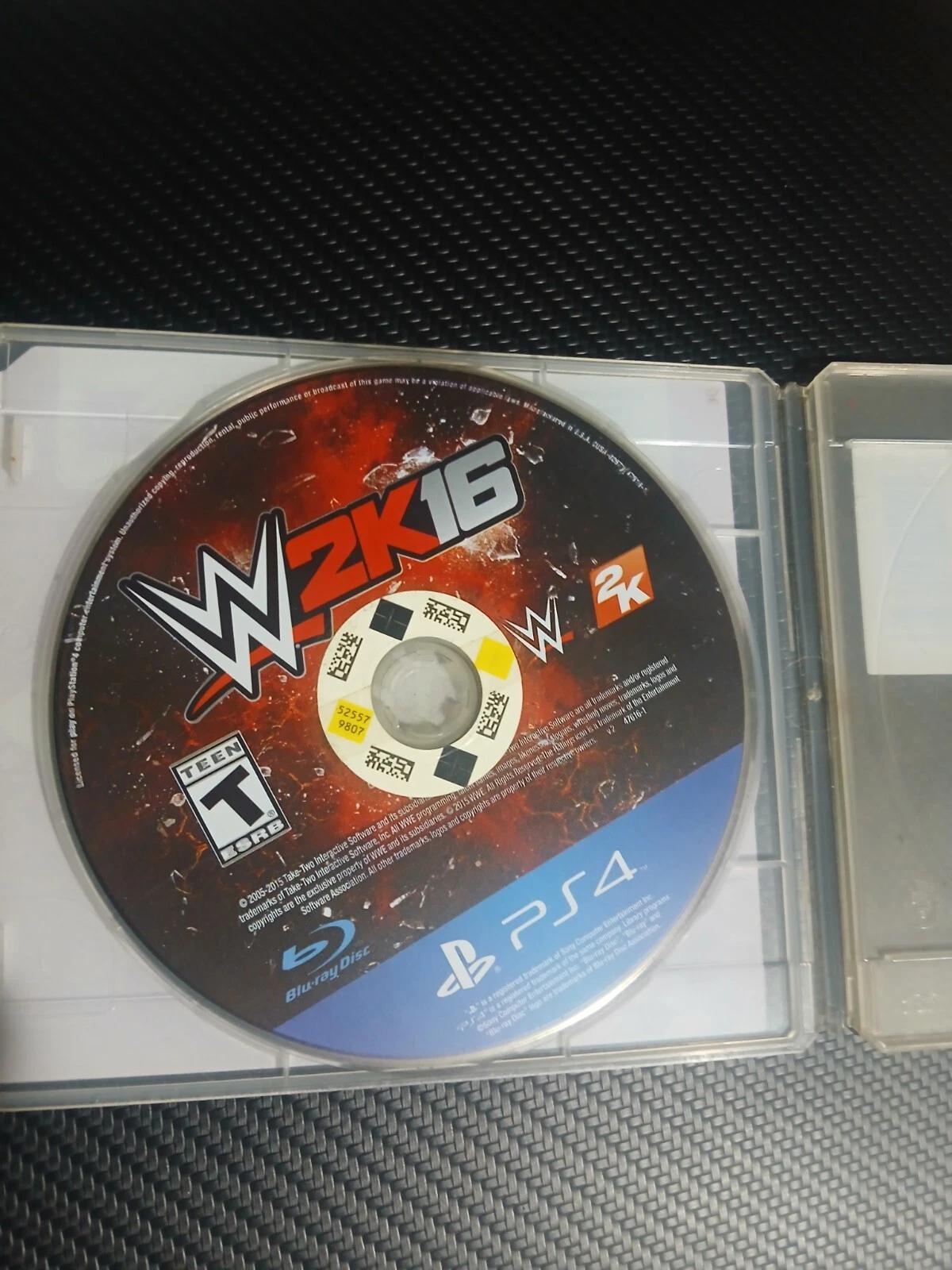 WWE 2K16 PS4 Sony PlayStation