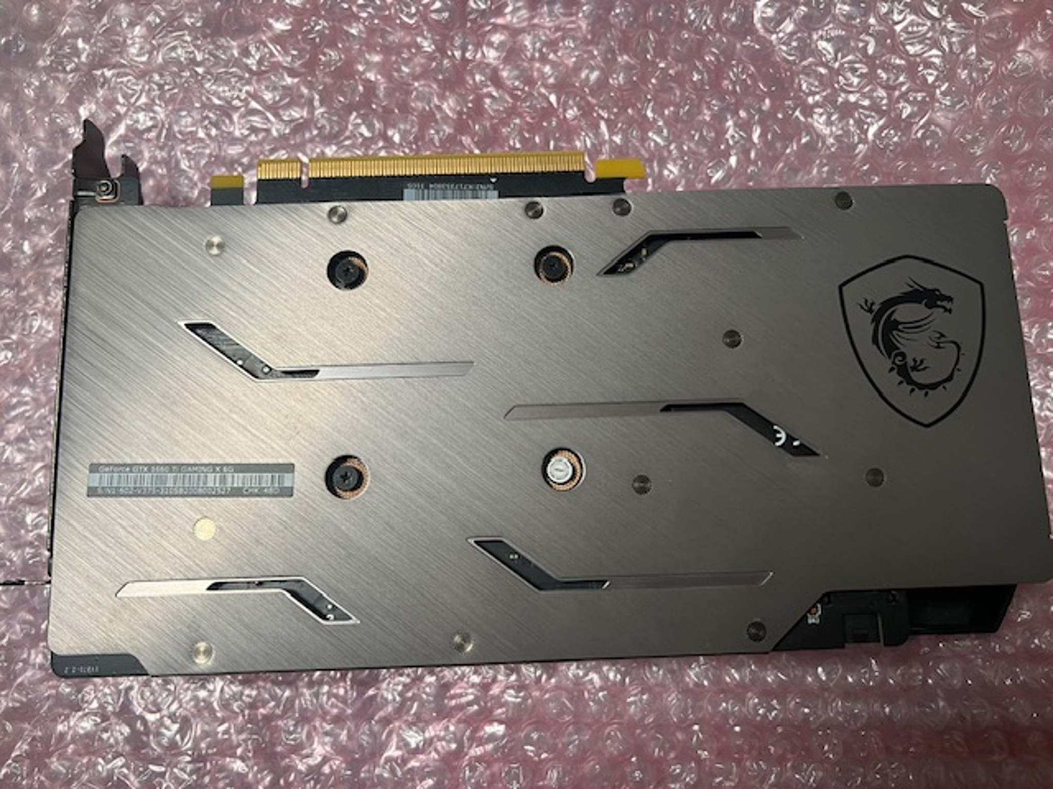 MSI GeForce GTX 1660 Ti Gaming X Overclocked Dual Fan 6GB GDDR6 PCIe 3.0 Graphics Card