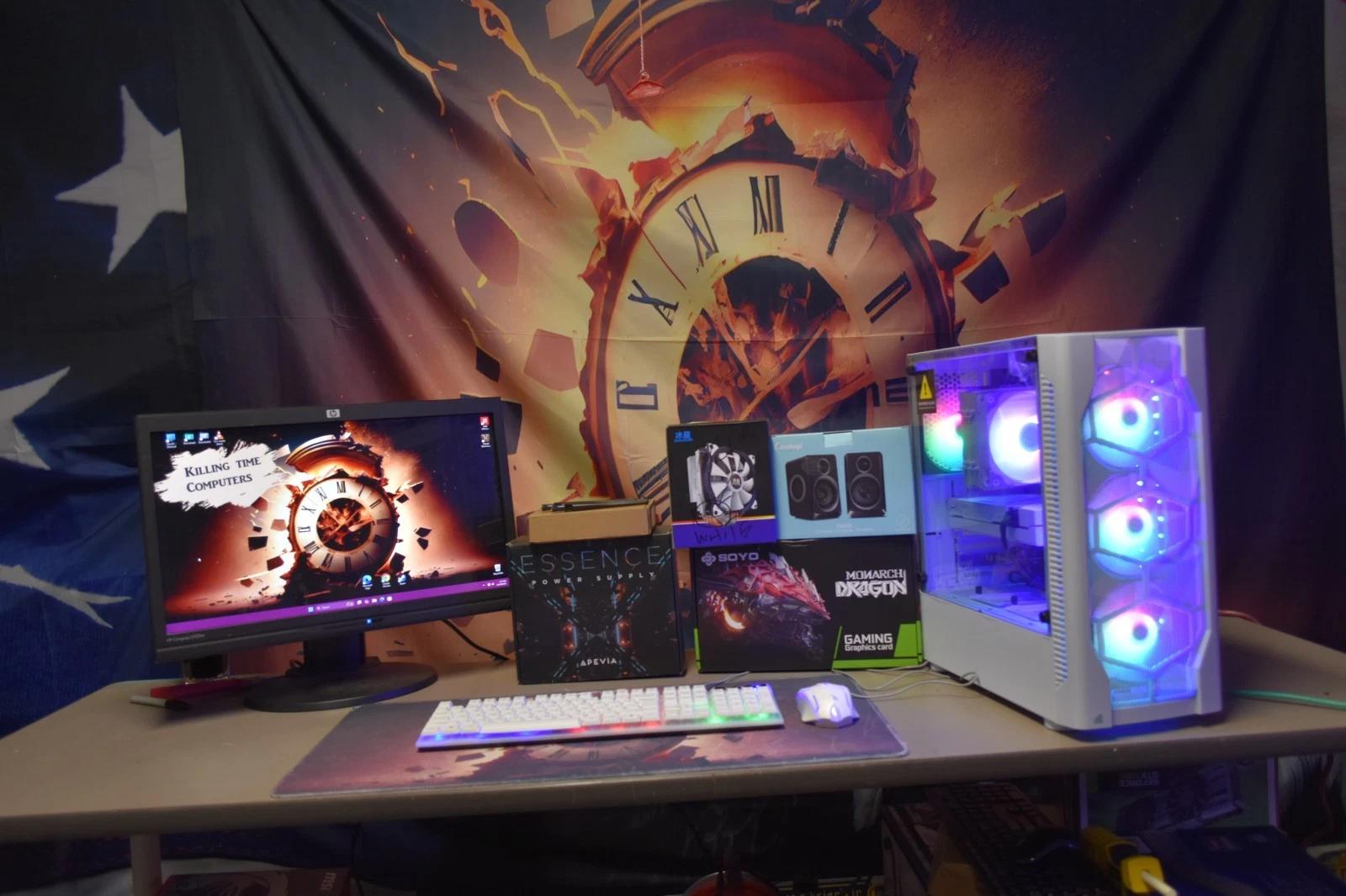 Gaming pc Intel I 5 9400 GPU RX 6600 8 GB 1 TB NVME 32Gb RGB ram 700 Watt PSU