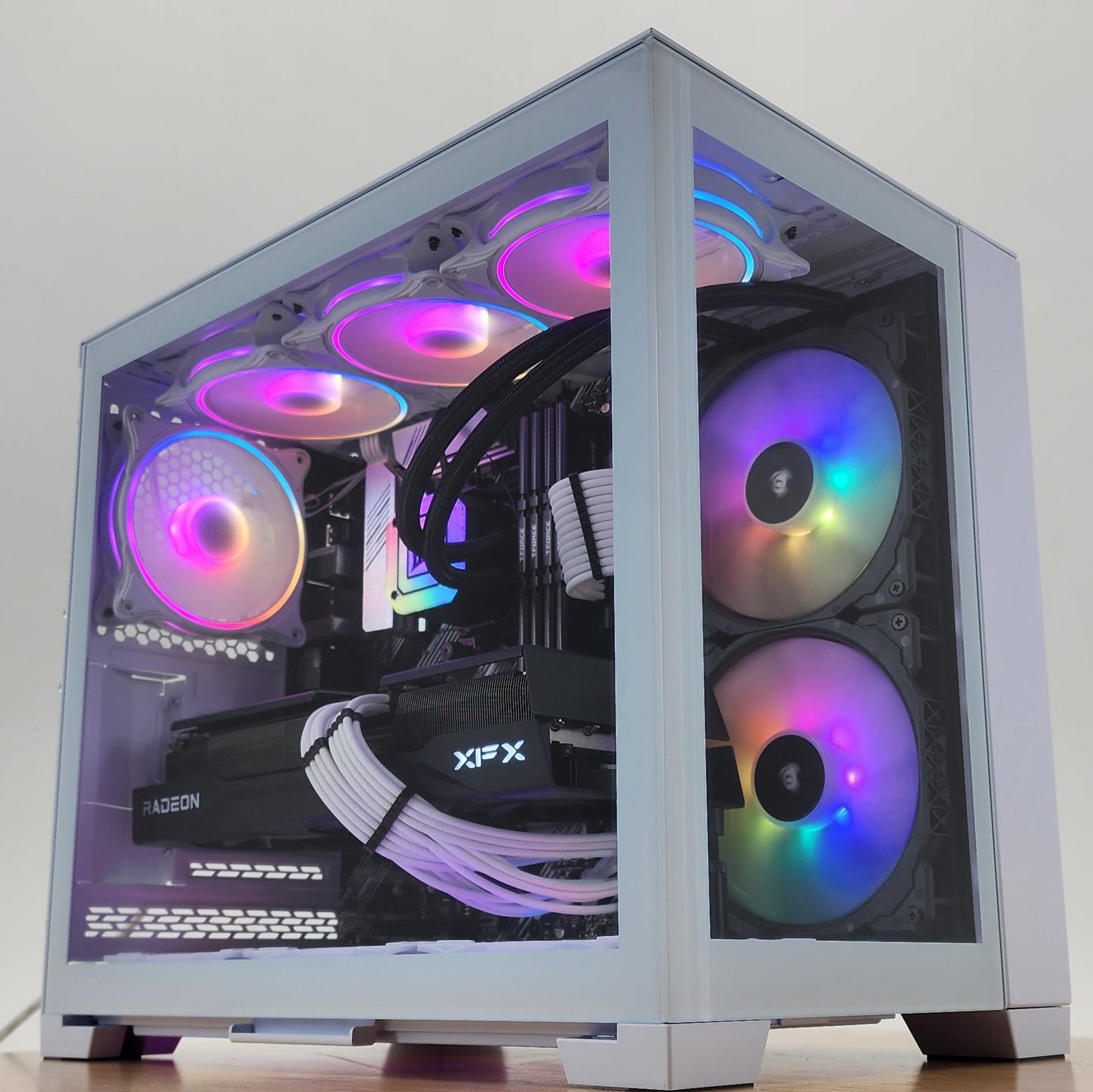 Gaming PC Ryzen 7 5800X3D 32GB RAM 2TB SSD RX 9070 XT 16GB Windows 11 Computer