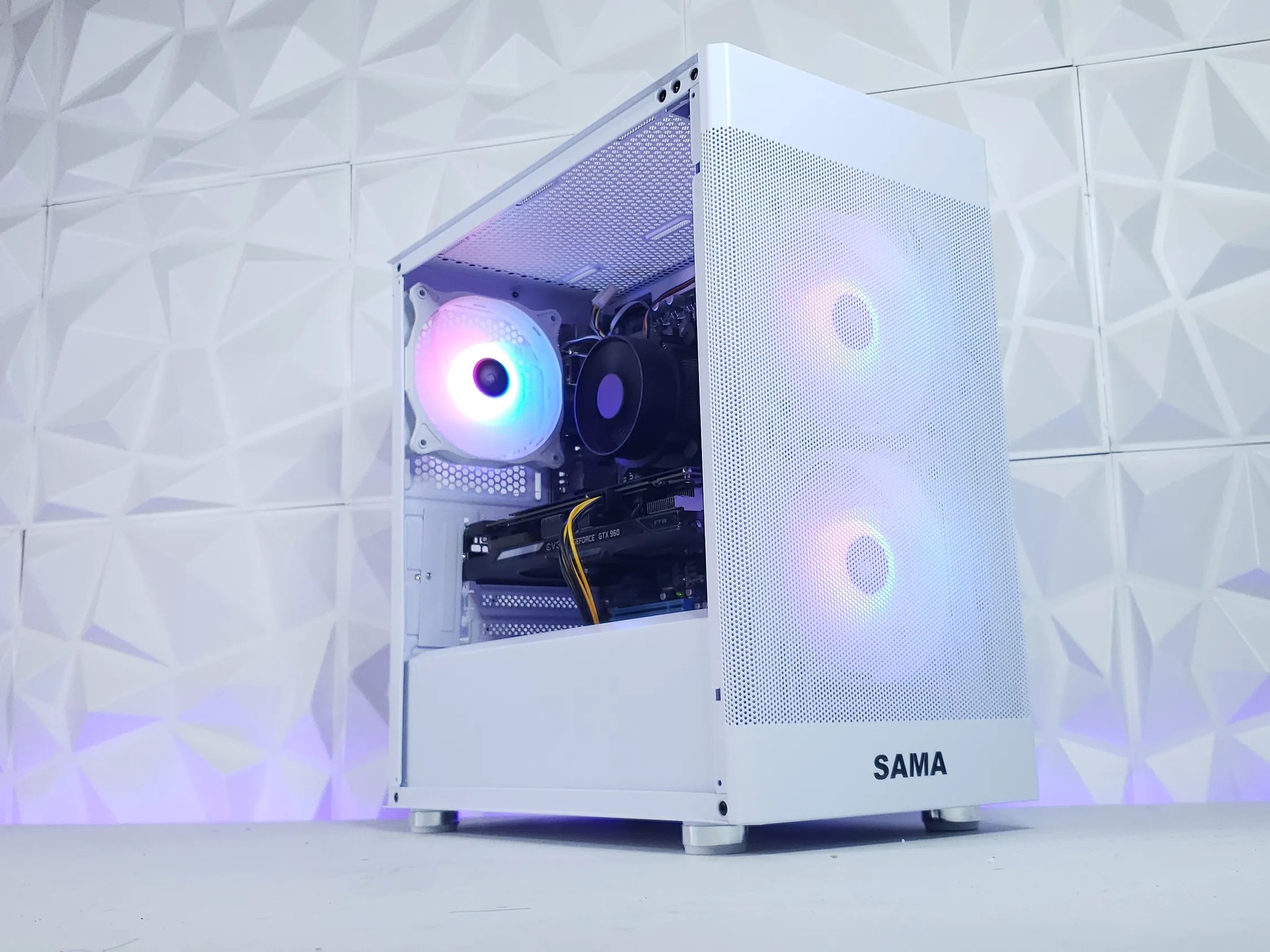 ✨ White Nvidia PC | i5-2320/GTX 960✨