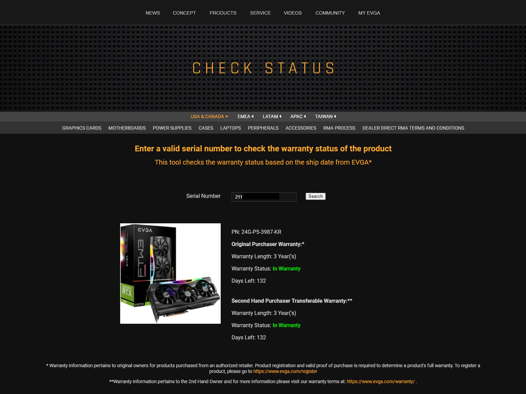 EVGA RTX 3090 FTW3 Ultra - Used, Great Condition w/ Warranty