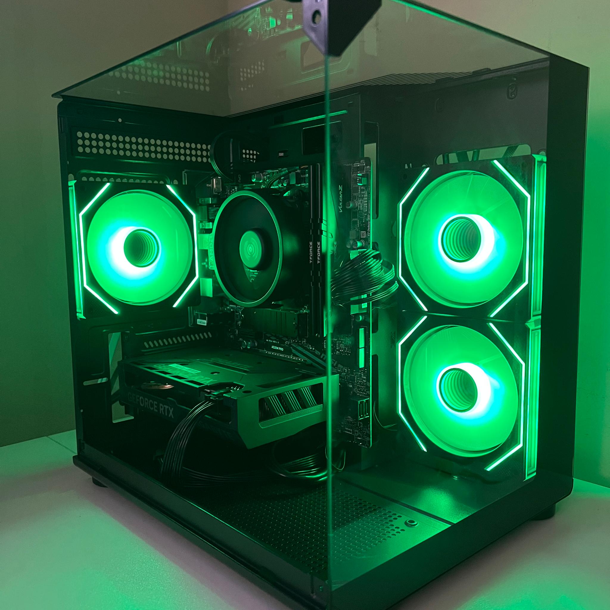 | RTX 4060 | ryzen 5 5500 | 16gb ddr4-3200mhz | 1tb nvme ssd | 1440p/4k gaming mid ranged