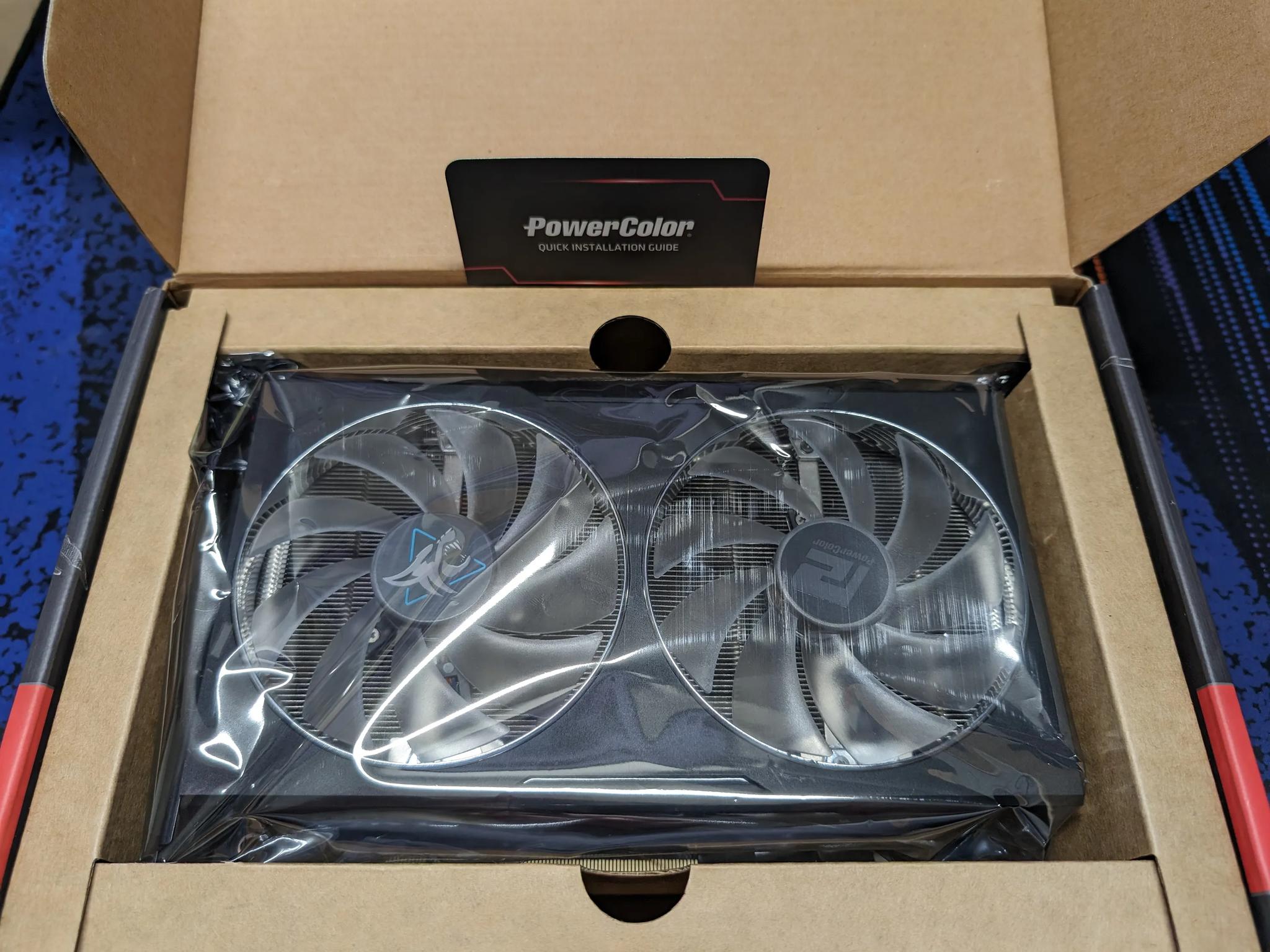 PowerColor Hellhound Radeon RX 6600 8GB GDDR6 Graphics Card - Used, Good Condition