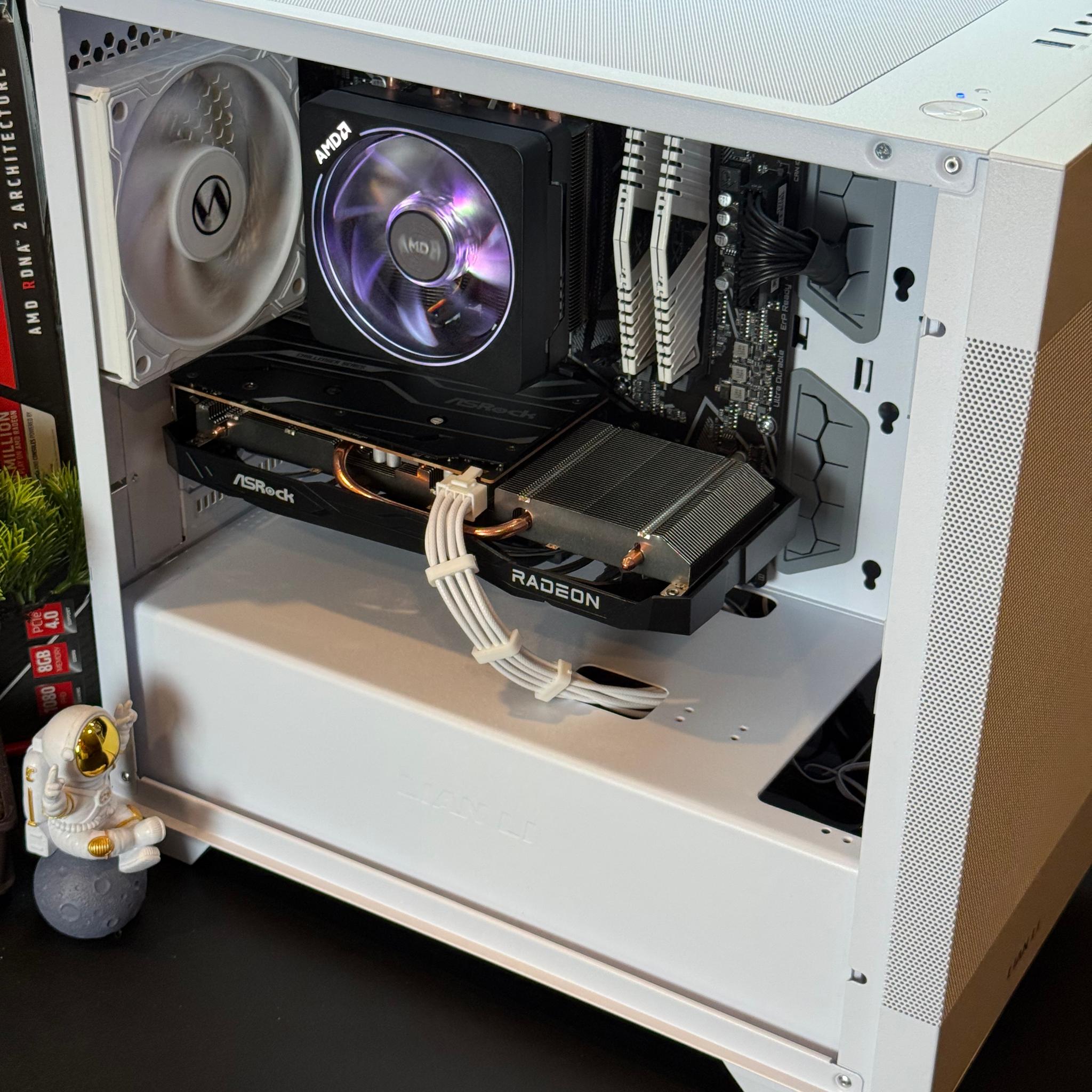 Entry Level Gaming PC | RX 6600 | Ryzen 5 2600 | 16GB DDR4 RAM | 1TB | Windows 11