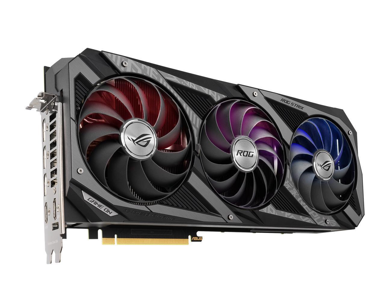 ASUS GeForce RTX 3090 24GB ROG STRIX OC GAMING - GDDR6X Video Graphics Card GPU