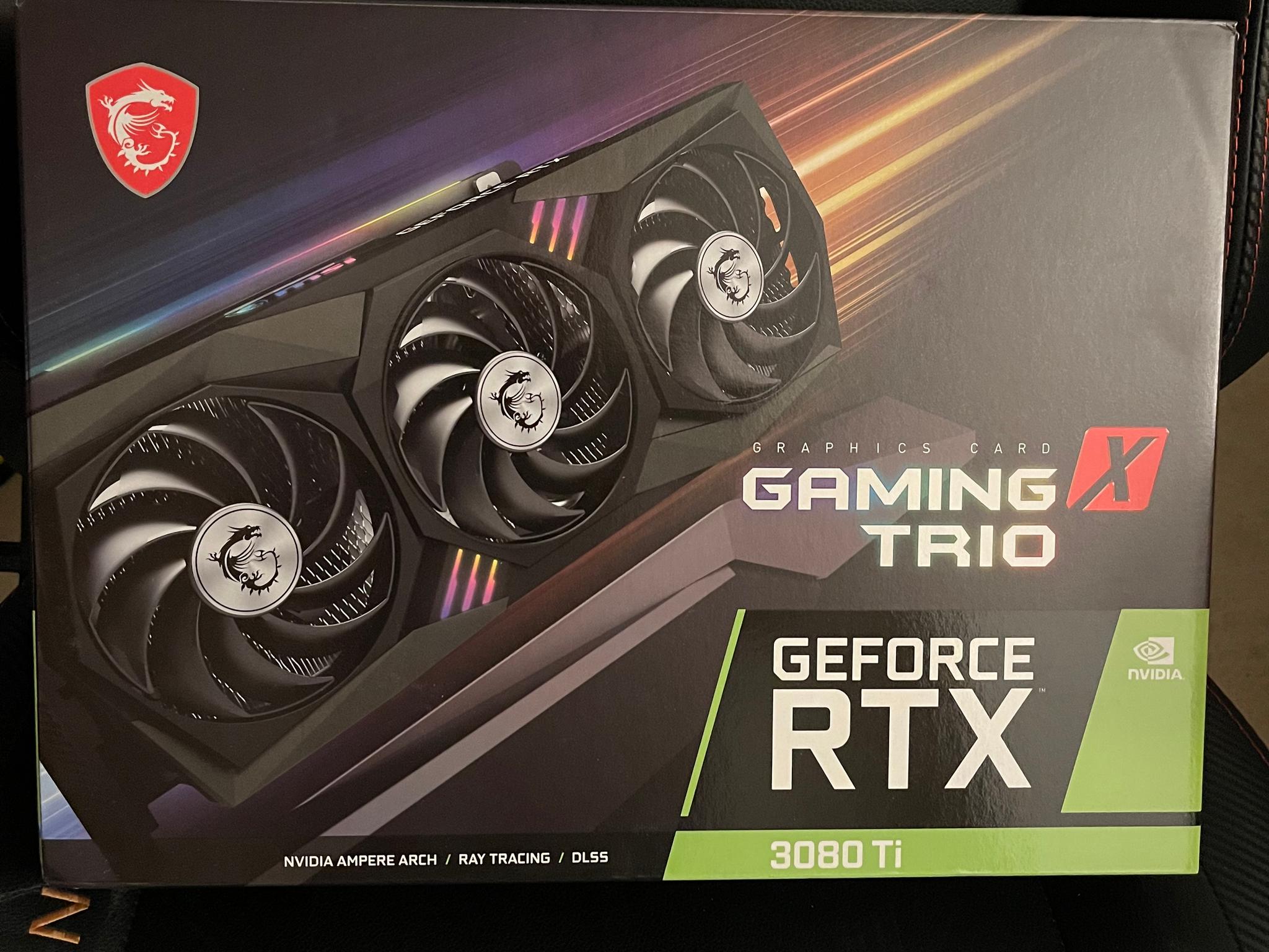 MSI RTX 3080 TI Gaming Trio