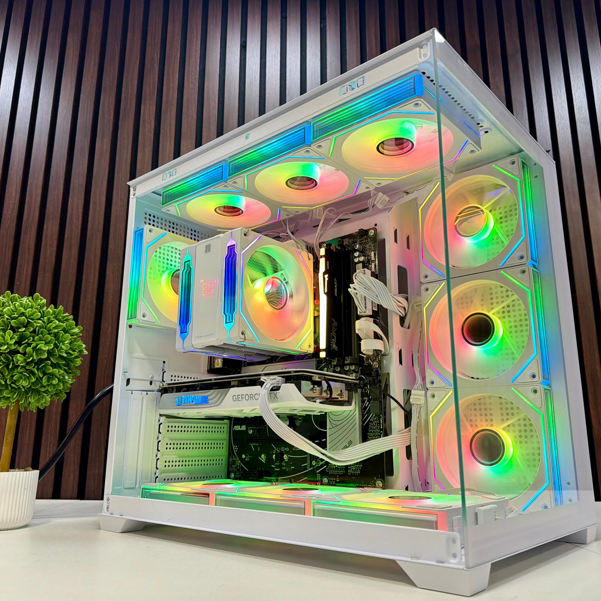 RTX 4070 Super | Ryzen 9600X | 16GB DDR5 | 1TB M.2 | 850 Watt Gold PSU | LCD AIO